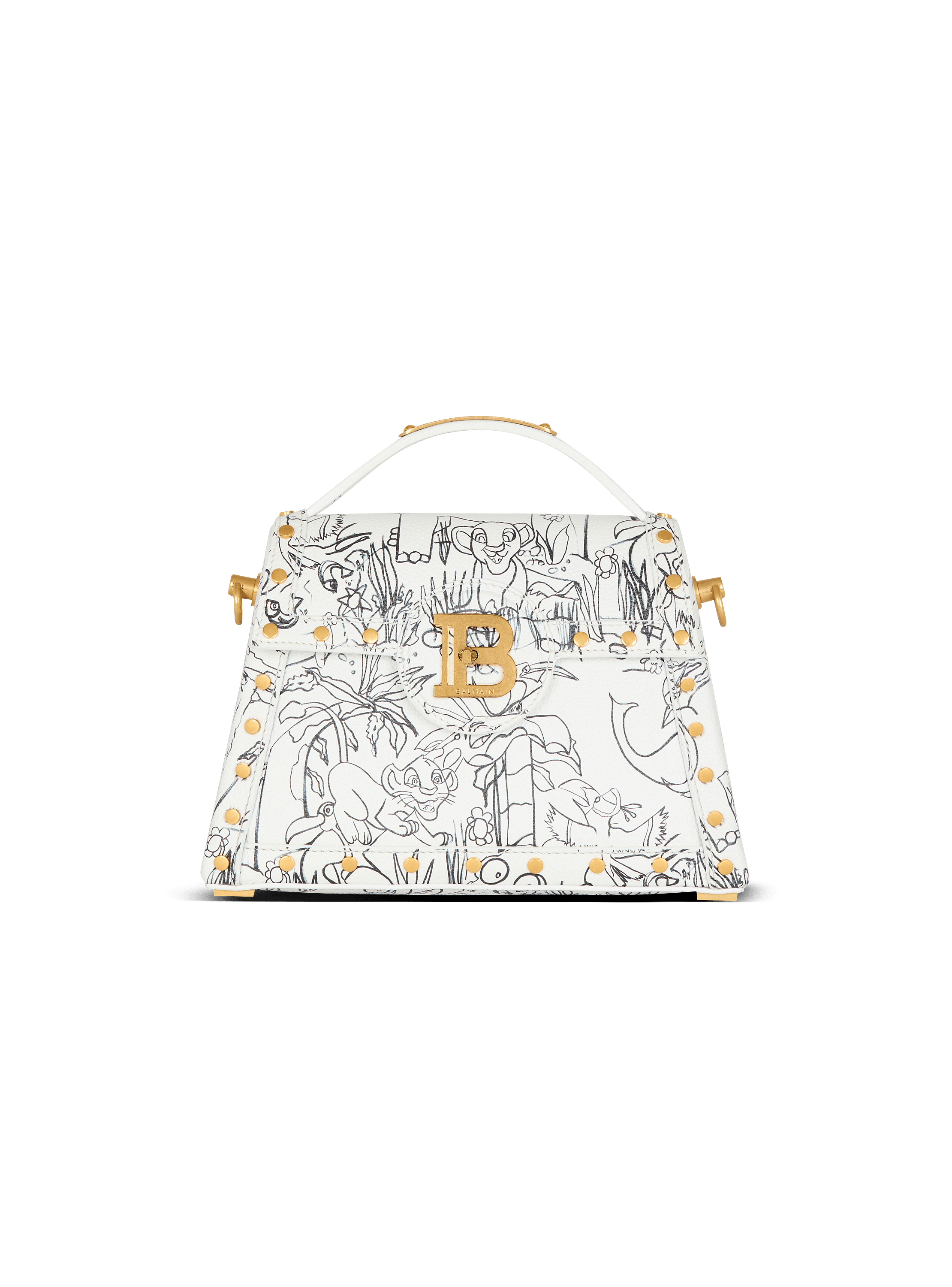 Disney x Balmain: The Lion King - B-Buzz Dynasty bag with Enfant Précoce print