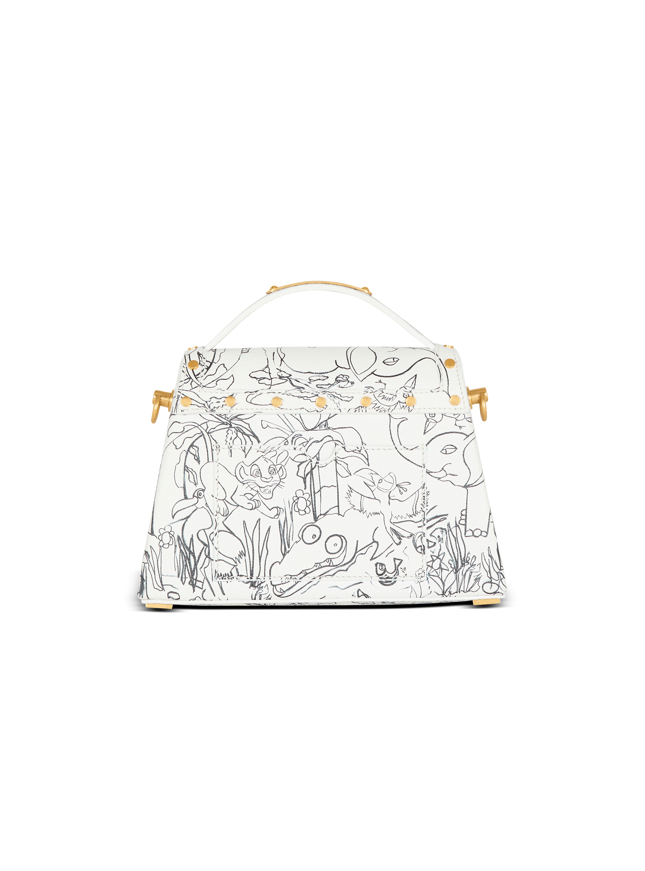 Disney x Balmain: The Lion King - B-Buzz Dynasty bag with Enfant Précoce print
