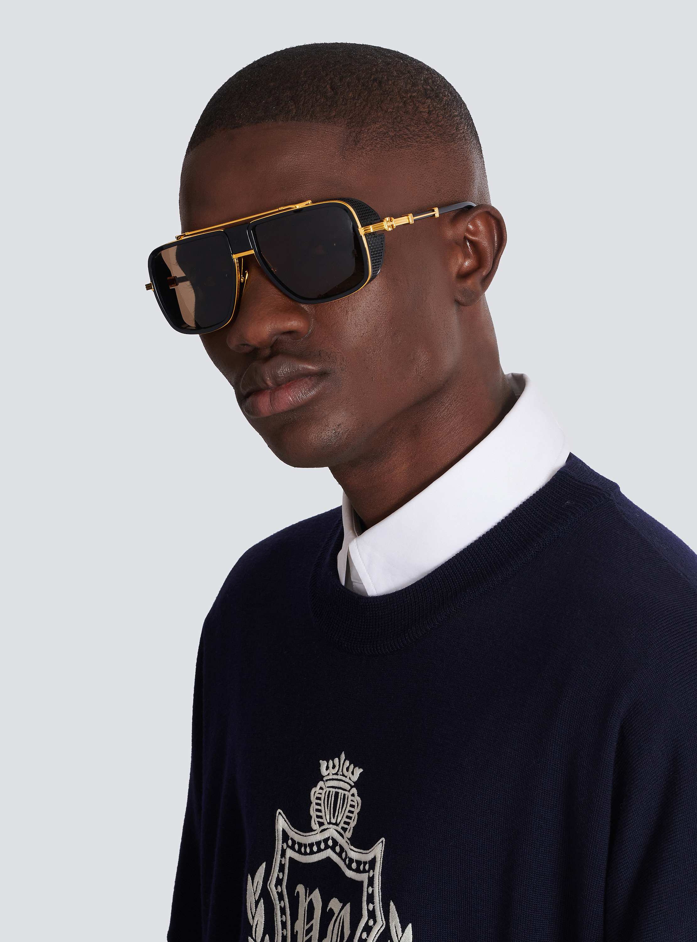O.R. Sunglasses black black - Women | BALMAIN