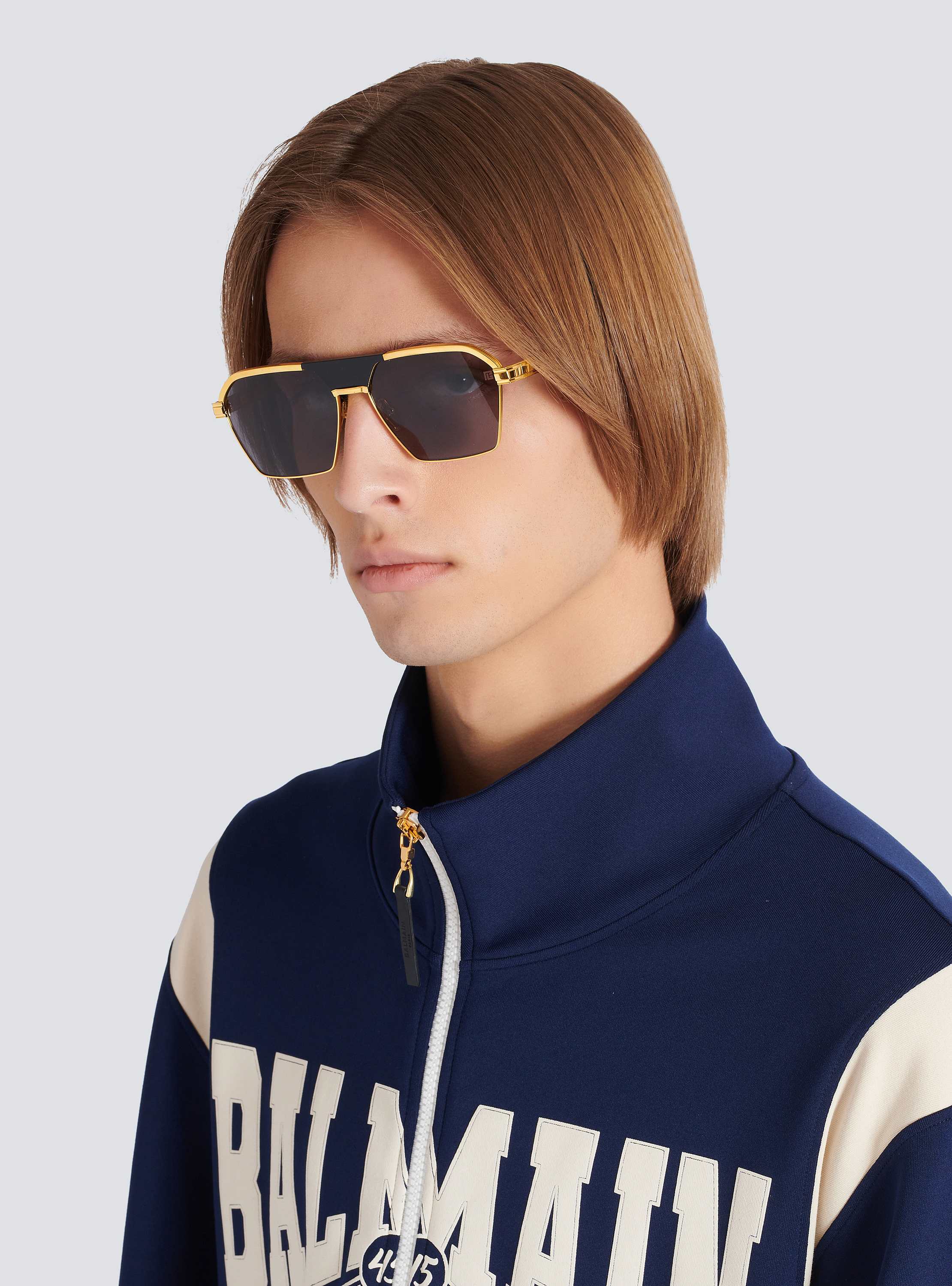 BALMAIN アヒエタ フレム サンクラス BPS177A60SERGEANT GLDBLK Sergeant Sunglasses - Women | BALMAIN