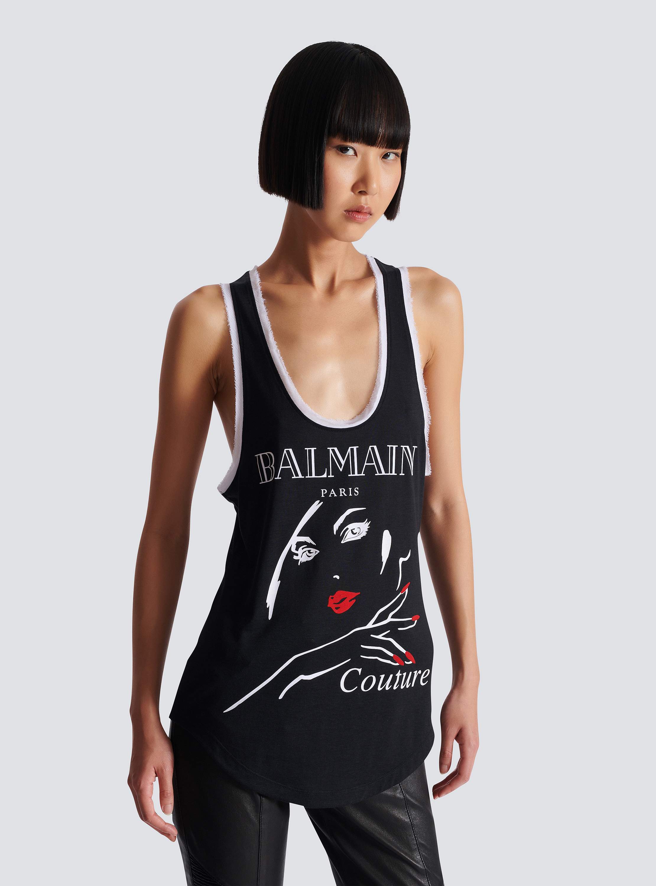Balmain ビューティ フロック タンクトップ - Women | BALMAIN
