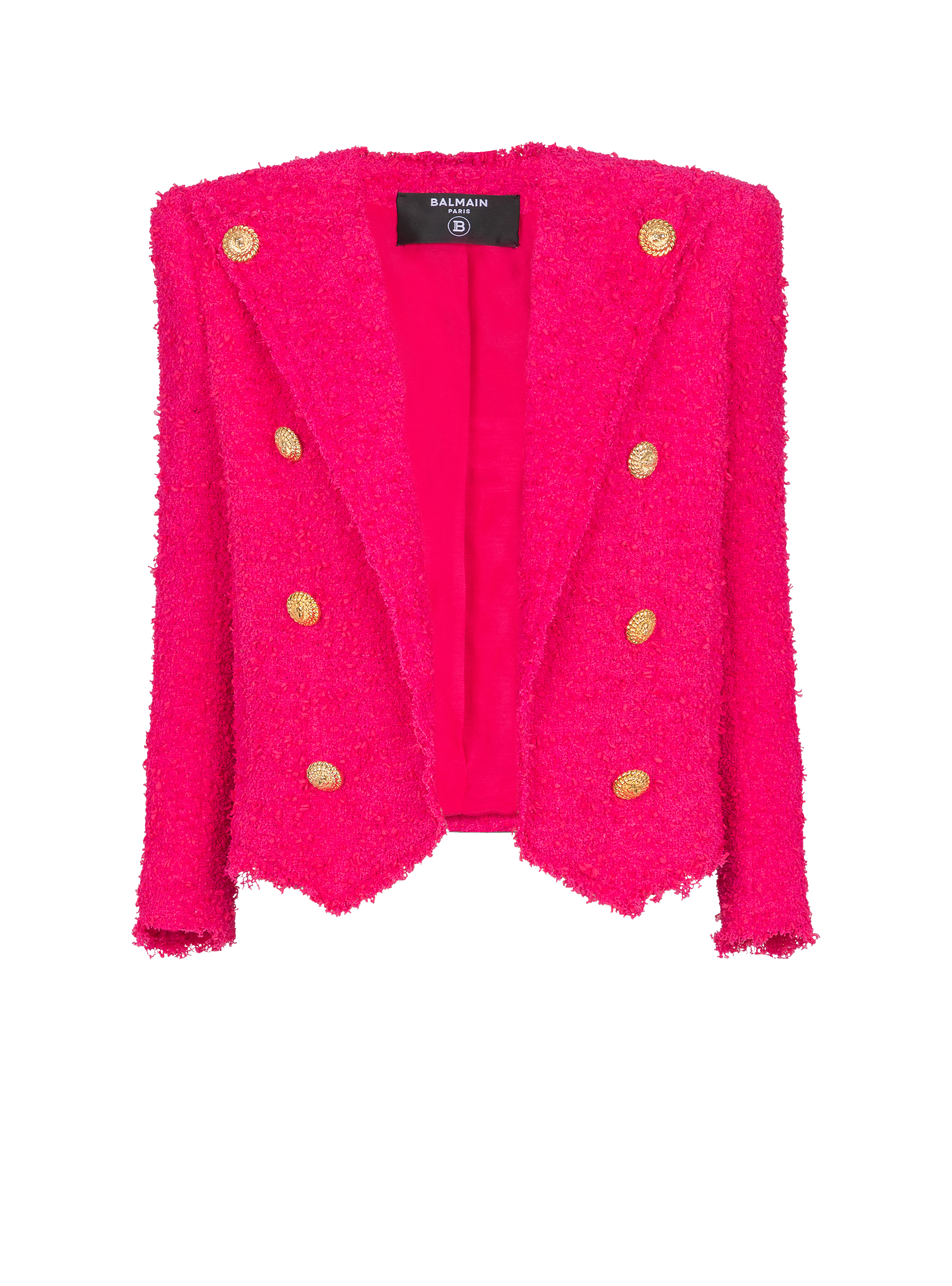 8 button tweed spencer jacket