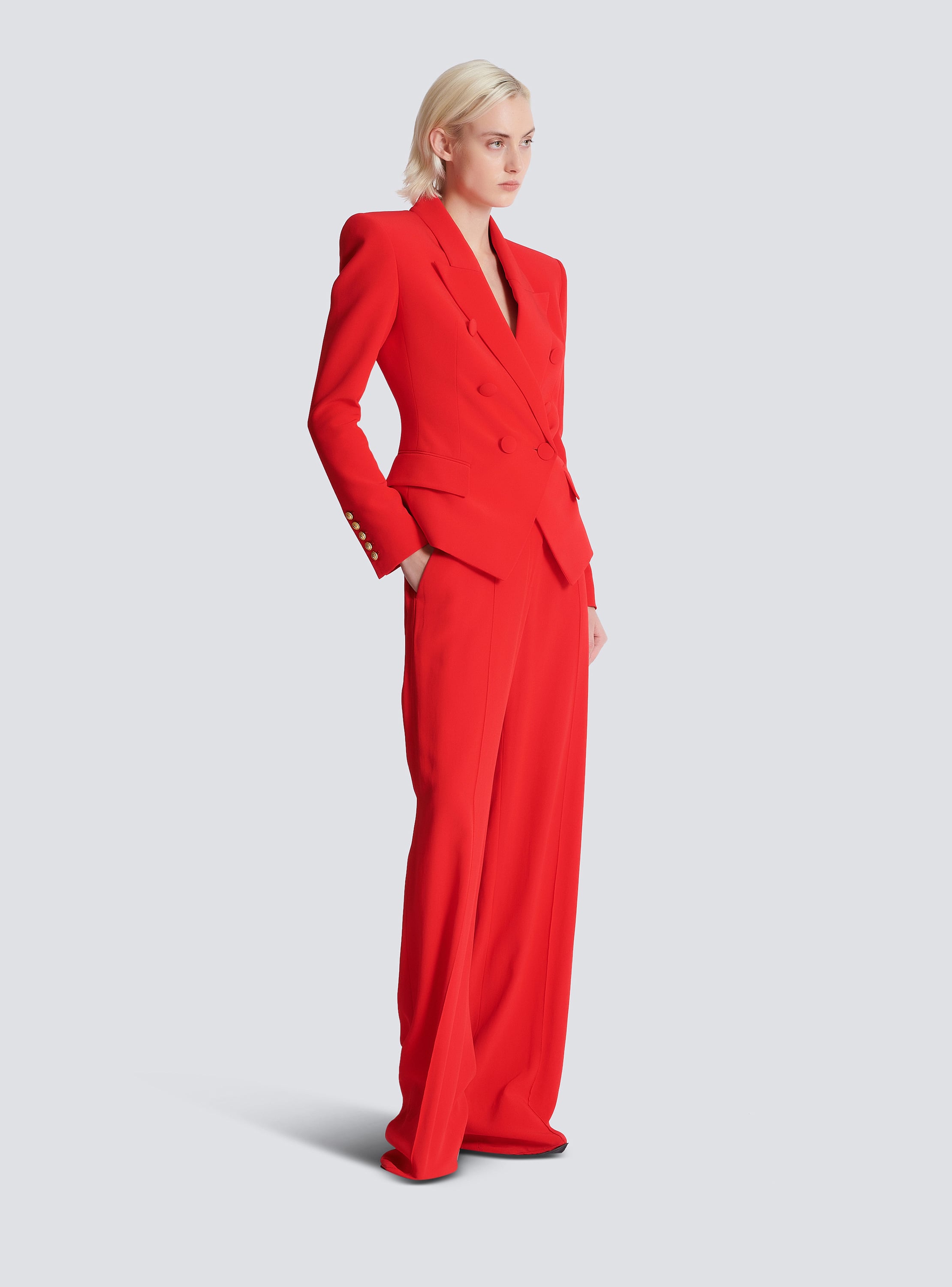 【専用】Balmain Paris  赤コート 13631817-1424942860447063.jpg