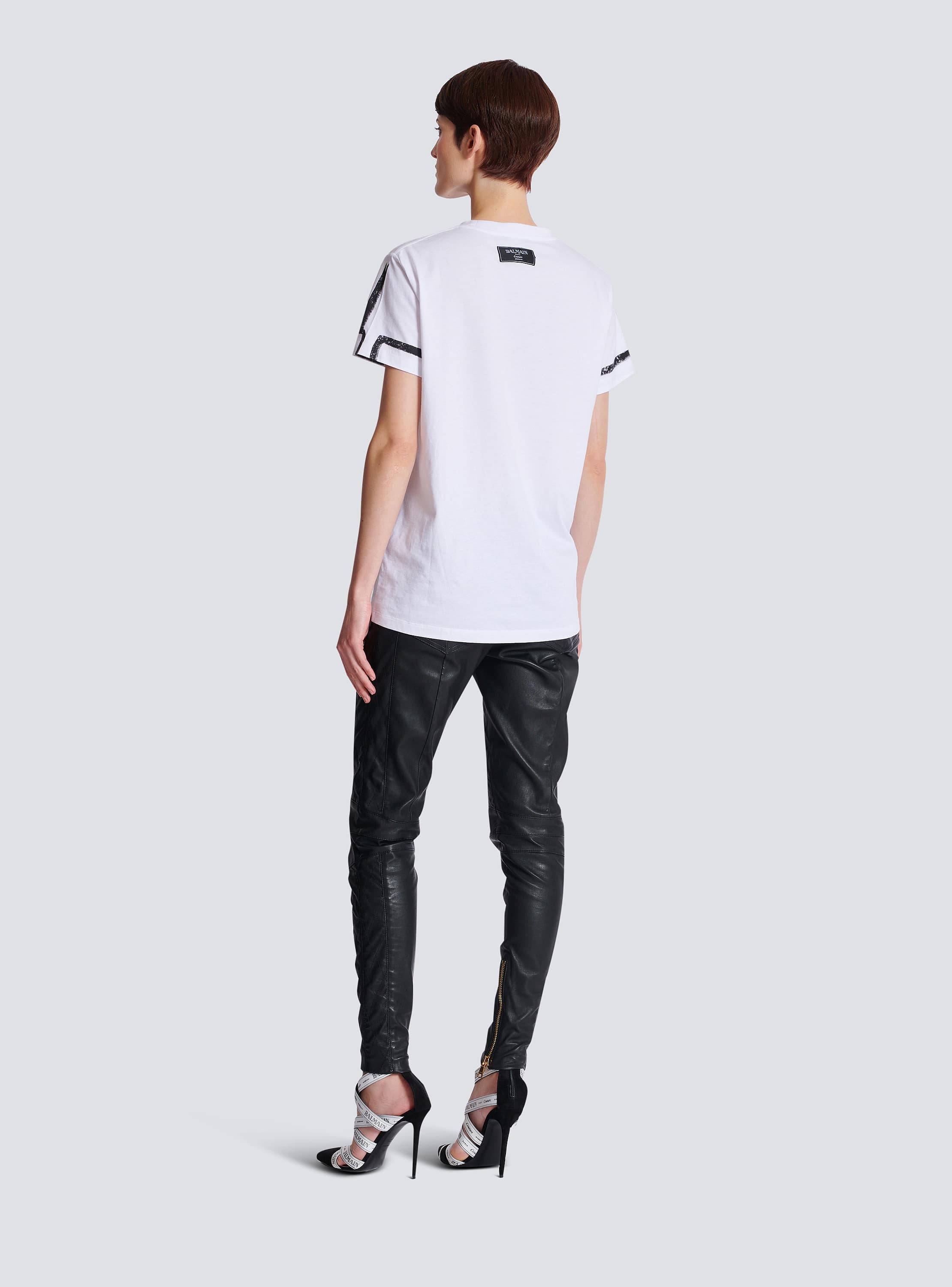 Tシャツ・カットソー Balmain Je T Aime Mon Amour T-Shirt Short-sleeved T-shirt with 