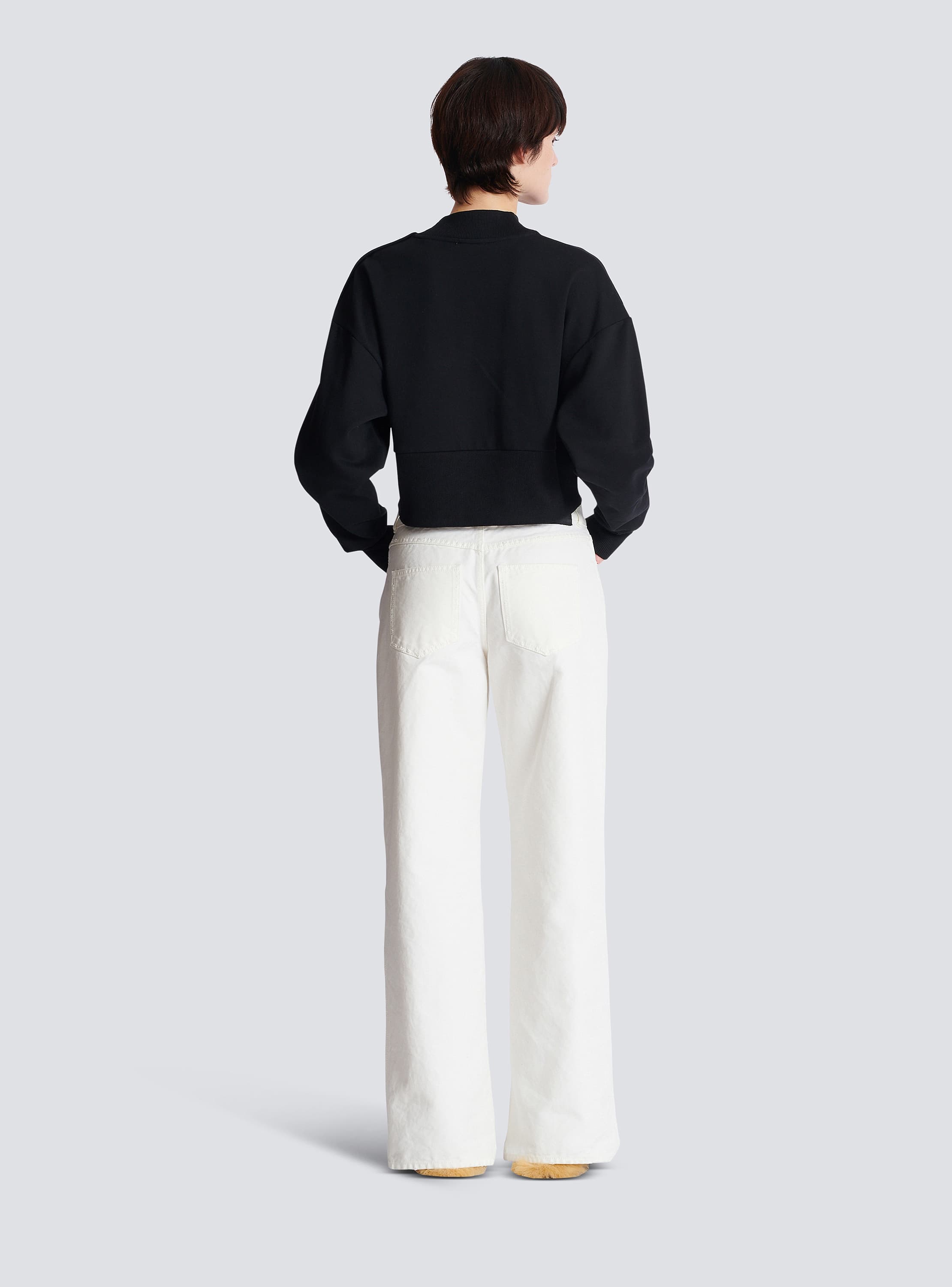 Printed Balmain Paris sweatshirt