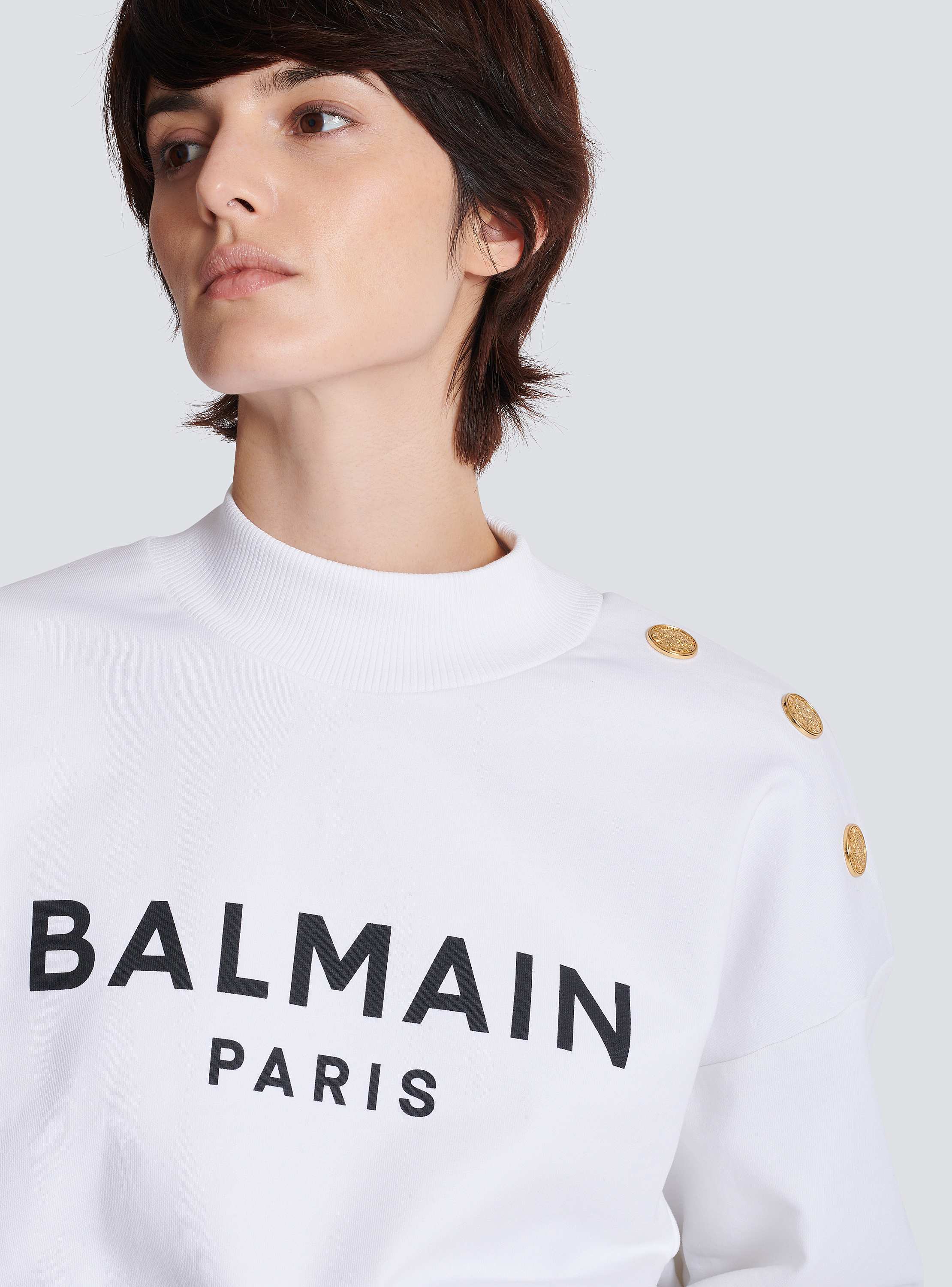 Printed Balmain Paris sweatshirt