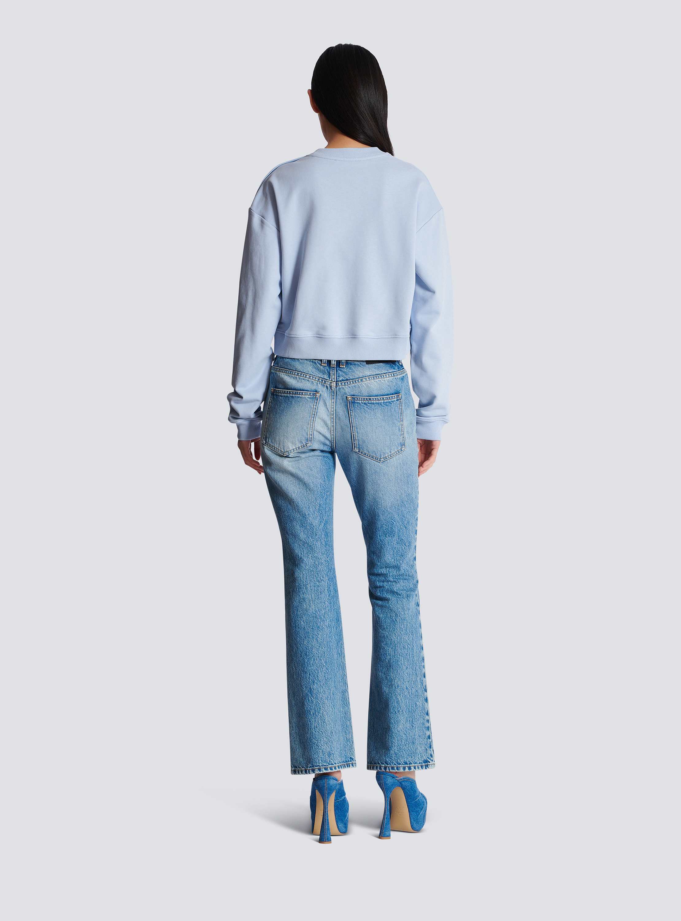 Printed Balmain Paris sweatshirt