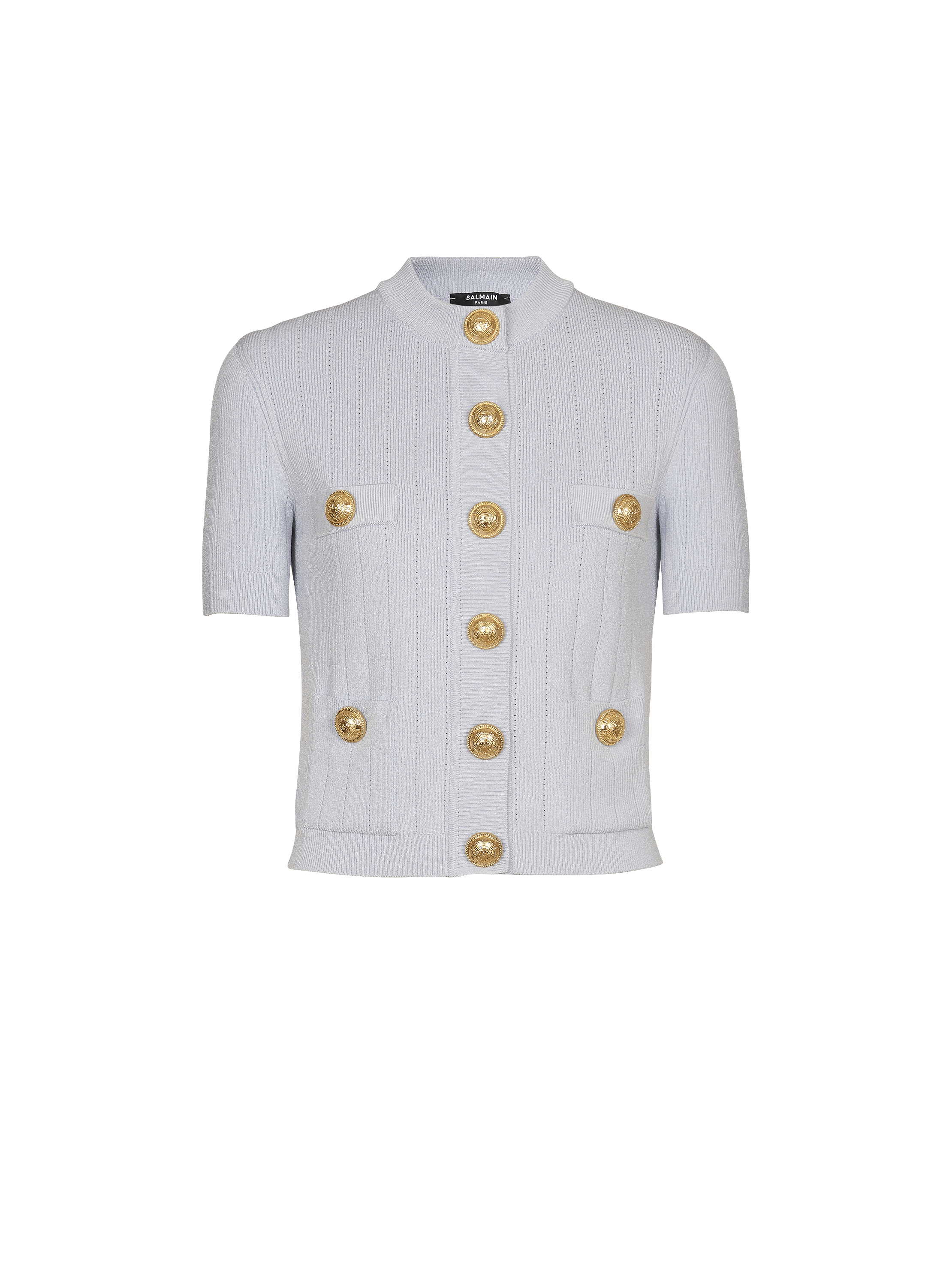 4-pocket knitted cardigan