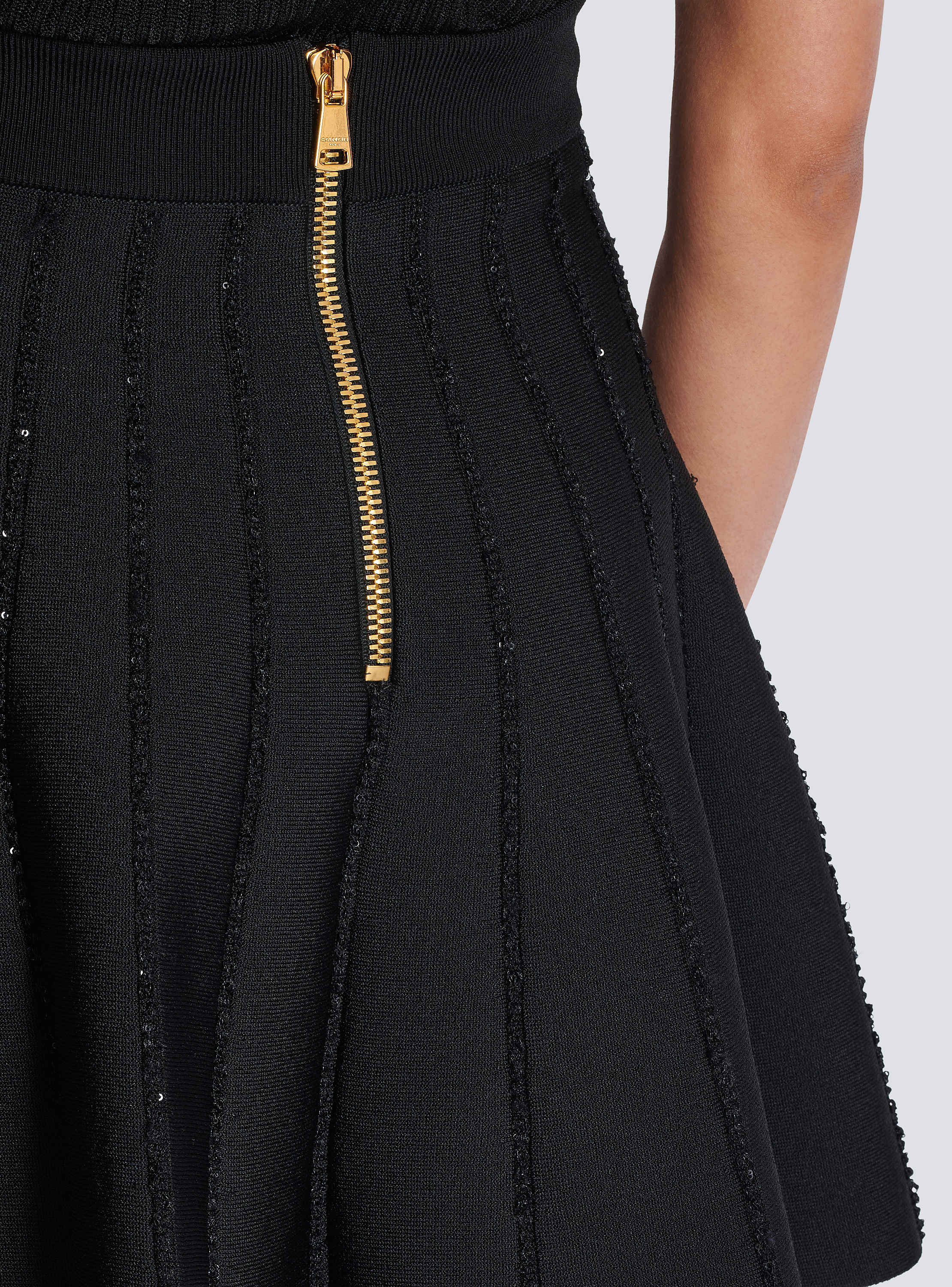 スカート Balmain Skirt 0400022133366_NOIRBEIGE?wid=