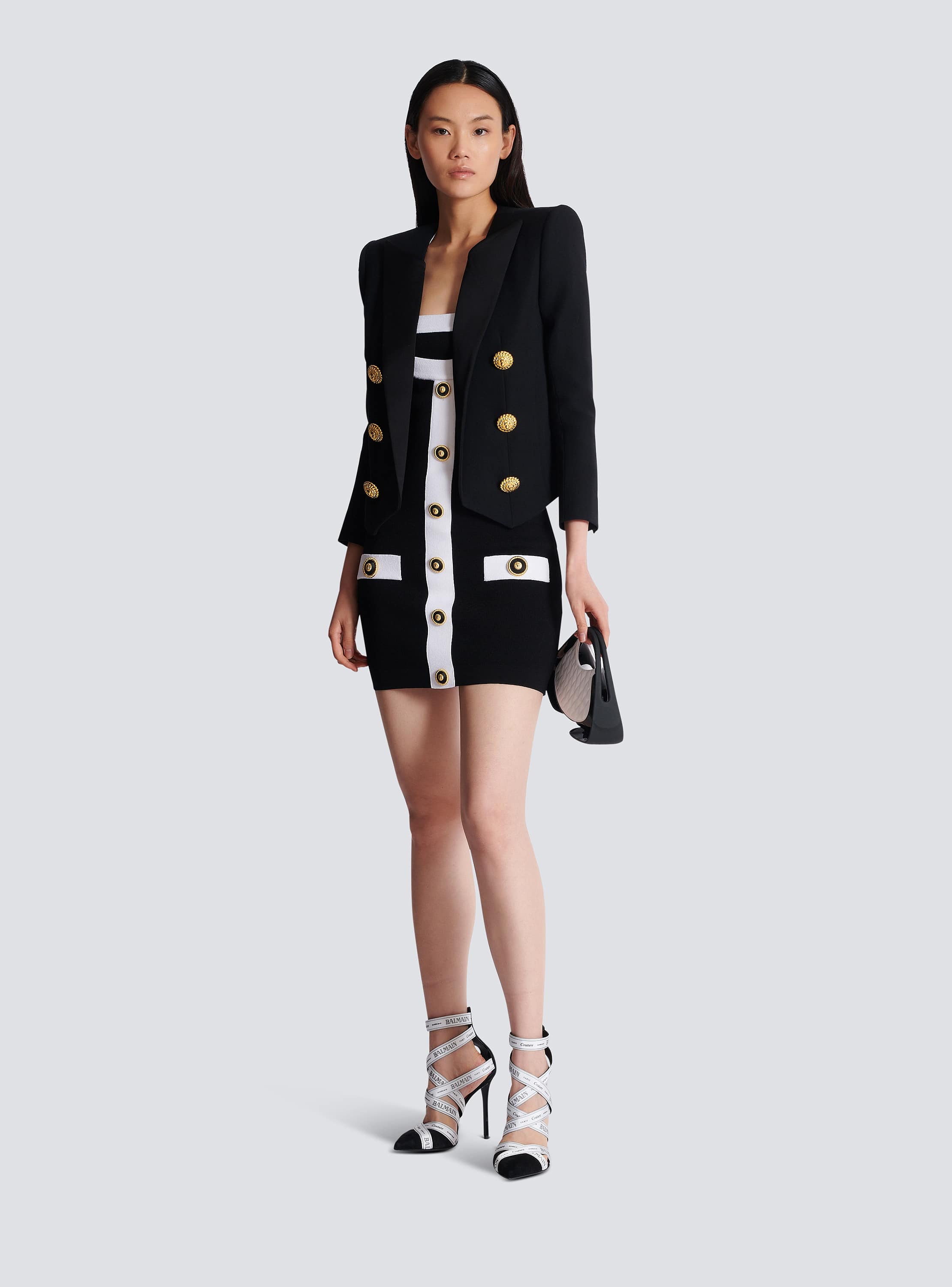ワンピース BALMAIN ABITO BICOLORE CON SCHIENA SCOPERTA Donna | BALMAIN