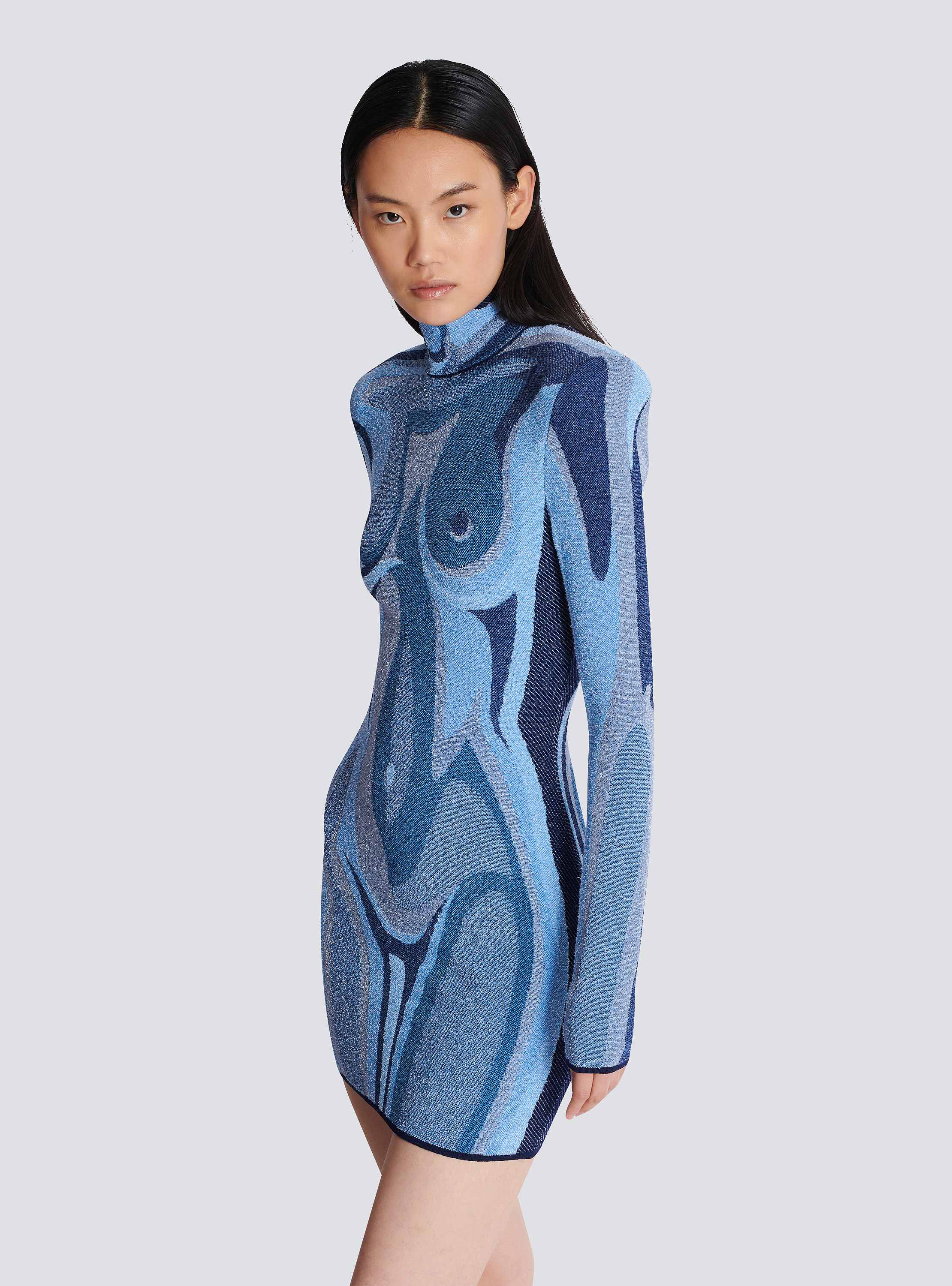【関税込み】BLUMARINE JACQUARD KNIT MIDI DRESS Buy Blumarine women red ribbed knit midi dress for $550