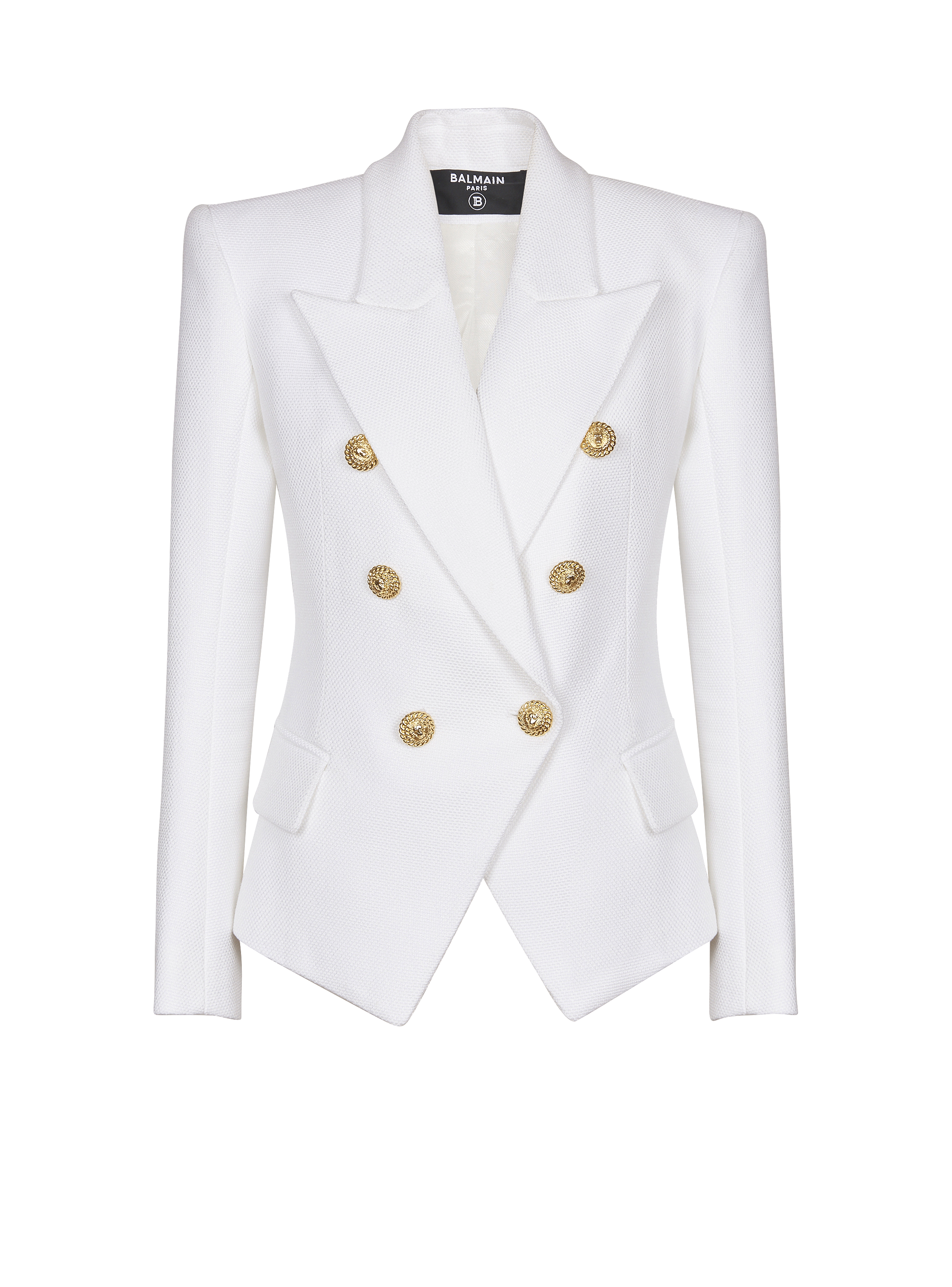 2 Pkts 6 Btns Natte Tailored Jacket