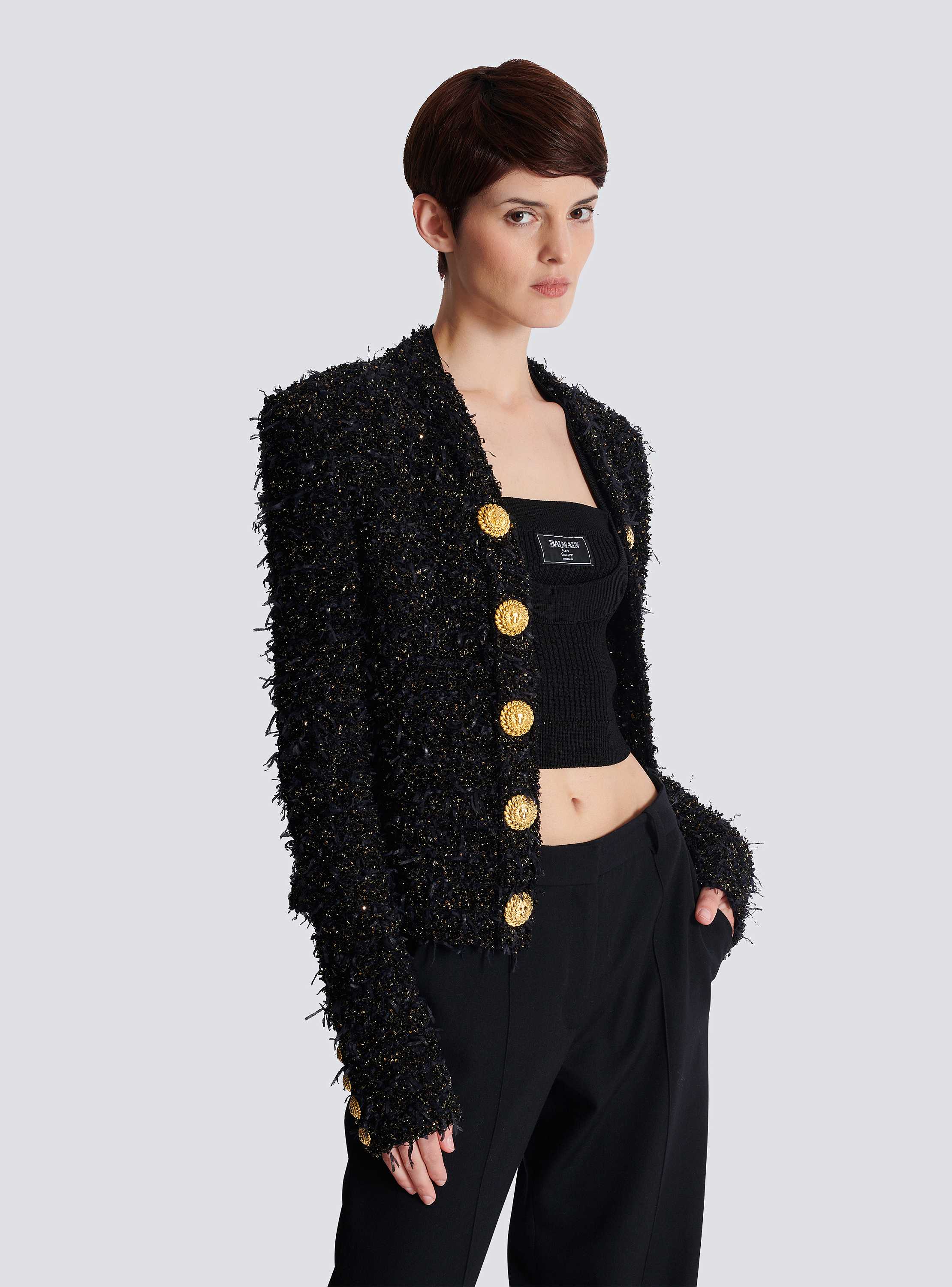 Edge-to-edge tweed jacket - Women | BALMAIN