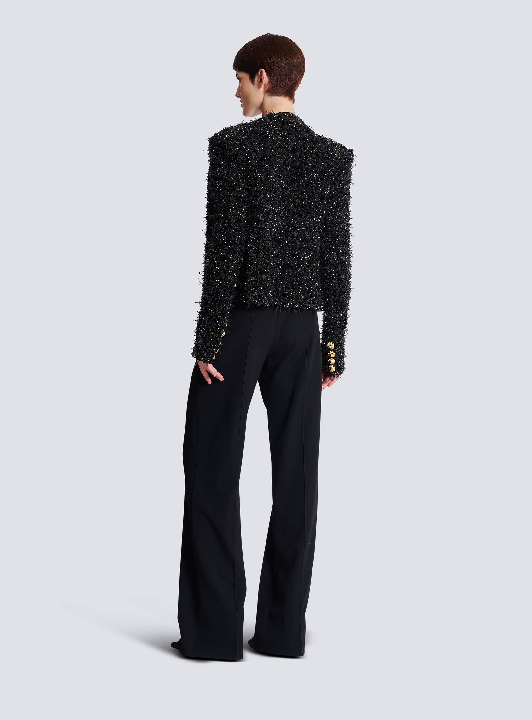 Edge-to-edge tweed jacket - Women | BALMAIN