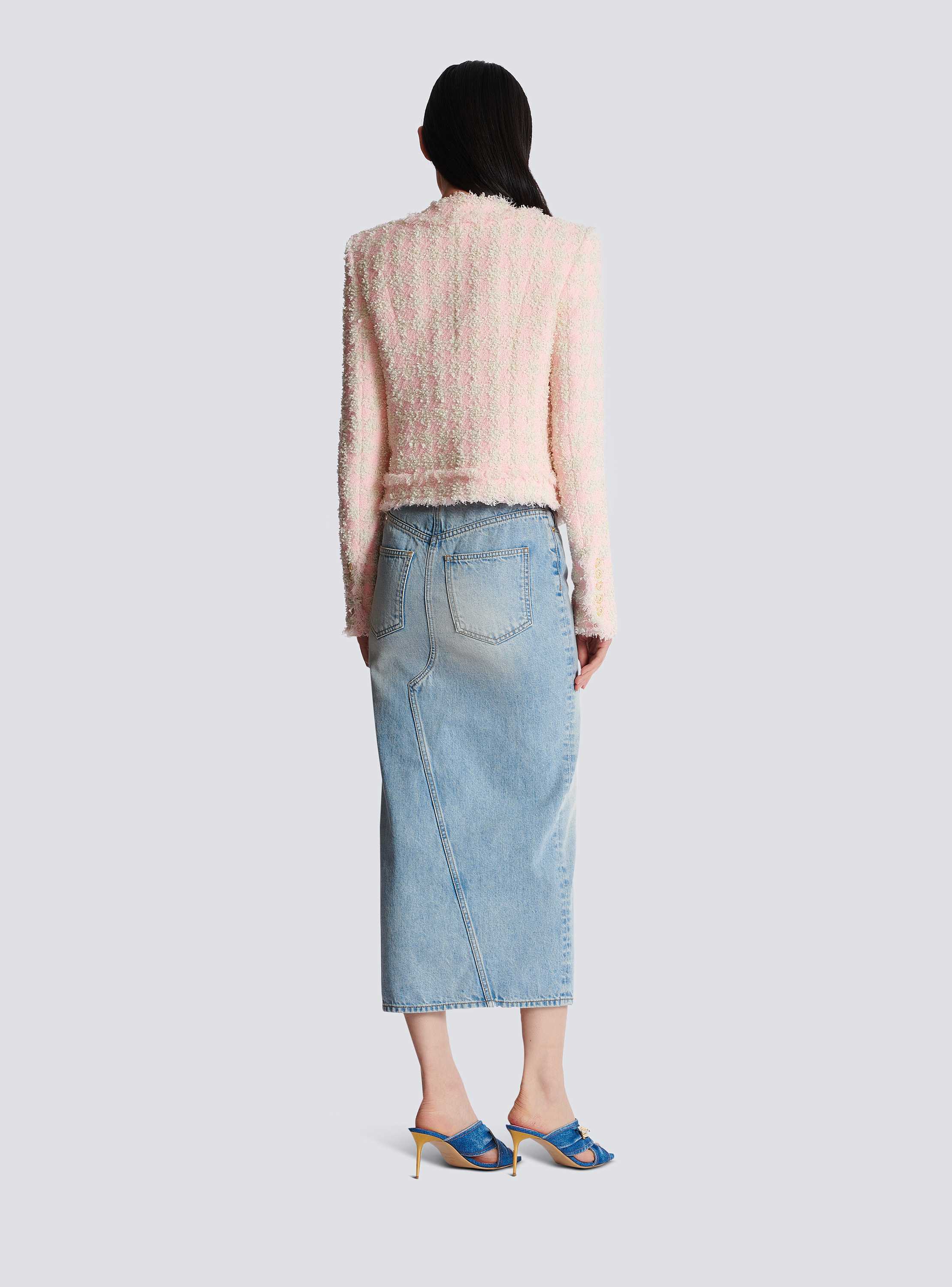 5-button tweed jacket - Women | BALMAIN