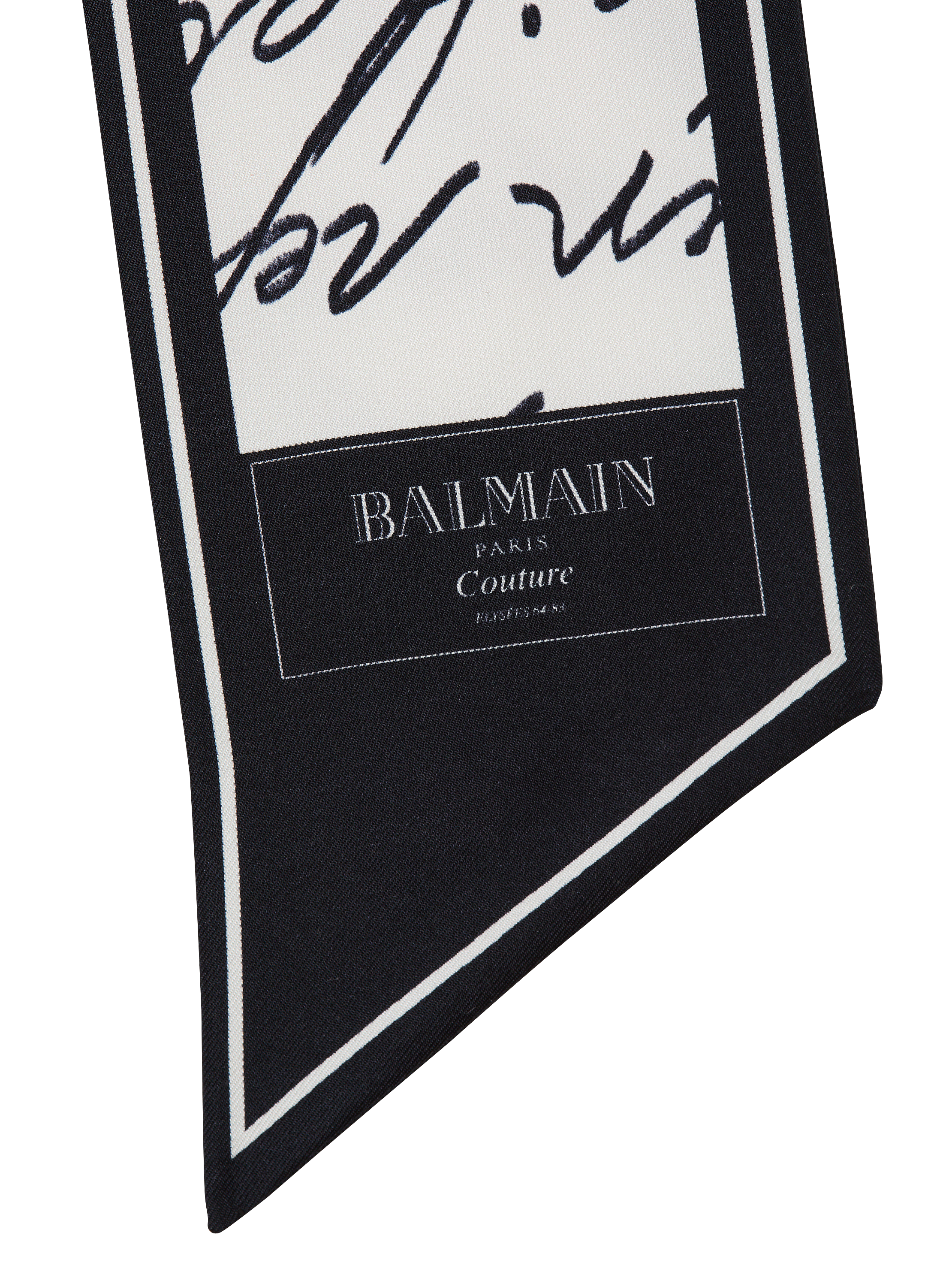 “ラブレター”プリント シルクバンダナ