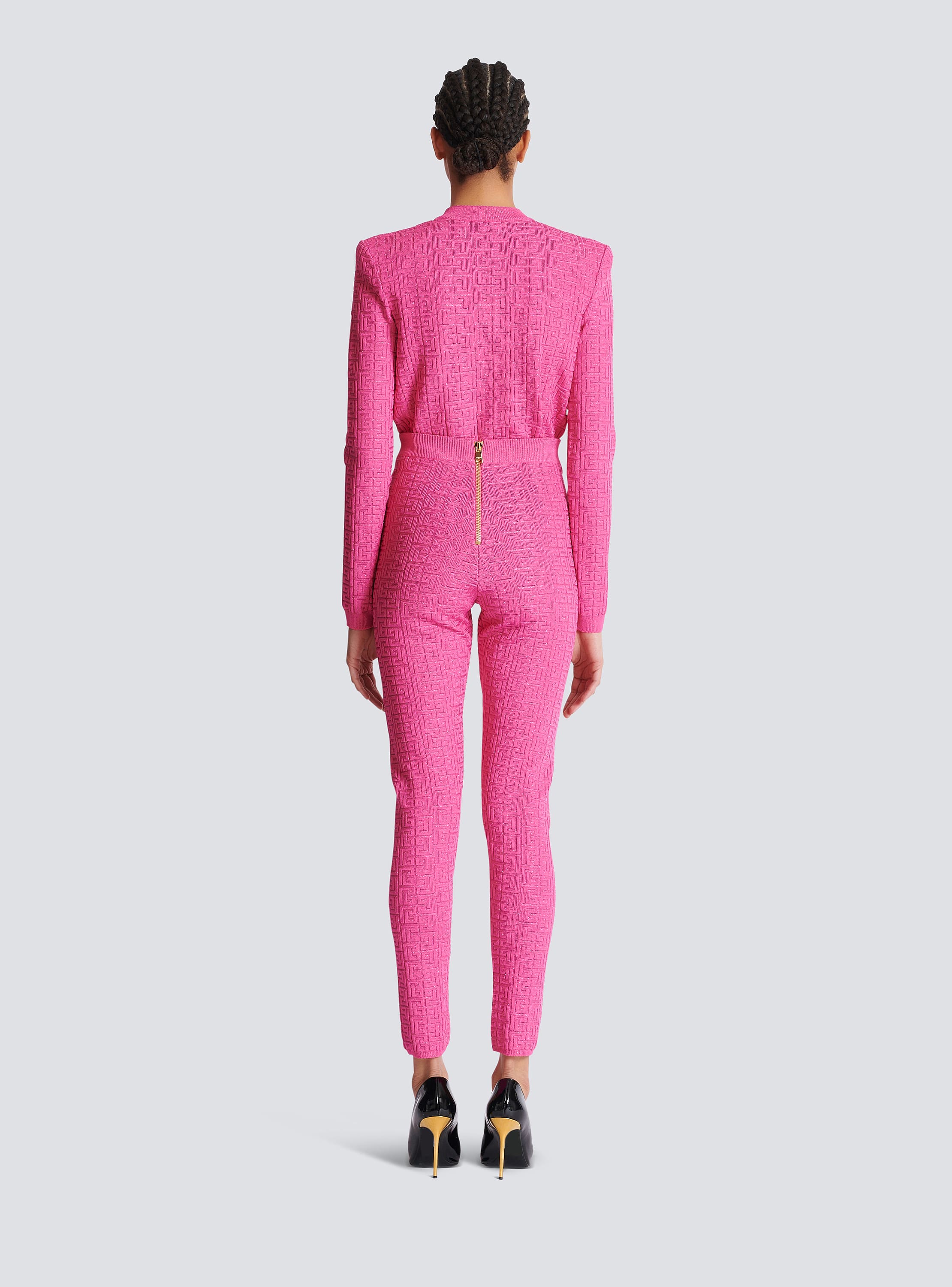 モノグラムニット製 レギンス - Women | BALMAIN