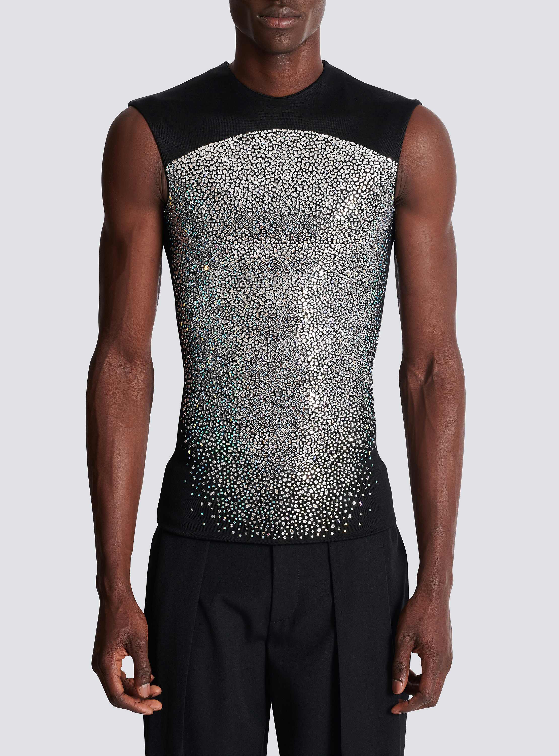 balmain homme カシミヤ100 ダメージ加工 ギミックオープンカフ