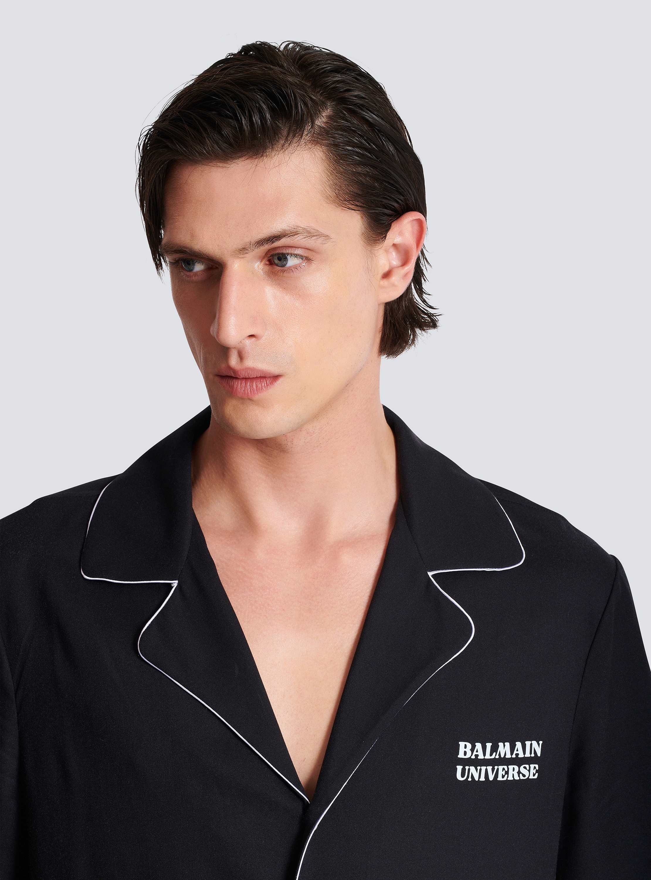 Pyjama shirt with 9 planets print