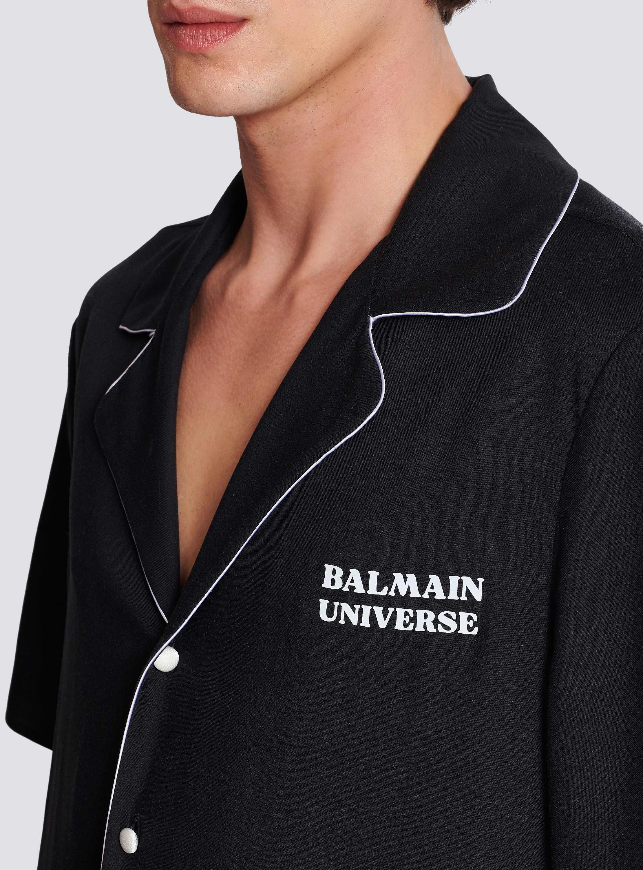 Pyjama shirt with 9 planets print