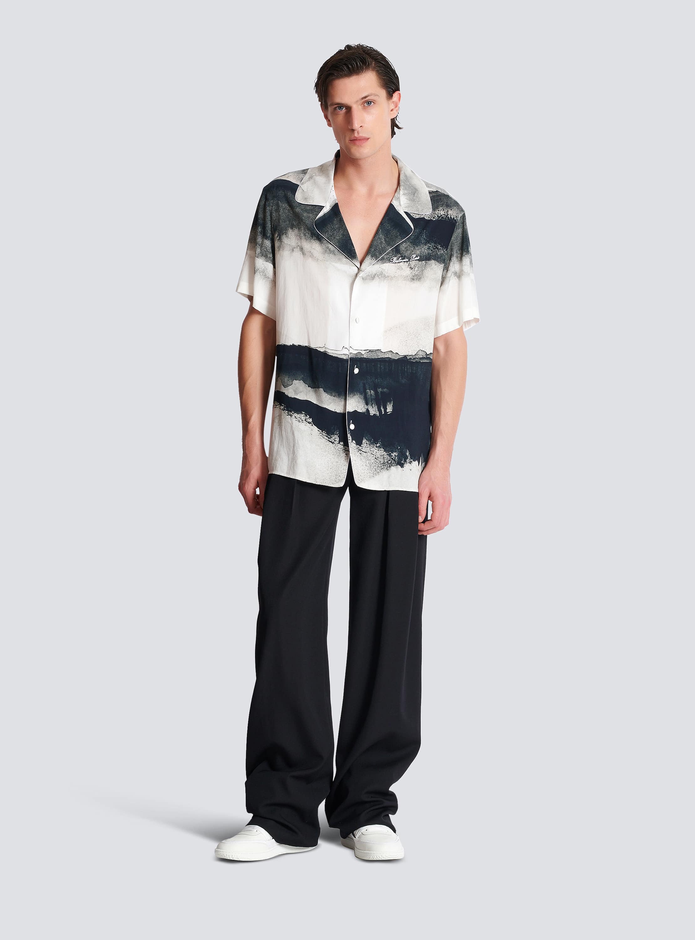 Pyjama shirt with Moon print - Men | BALMAIN