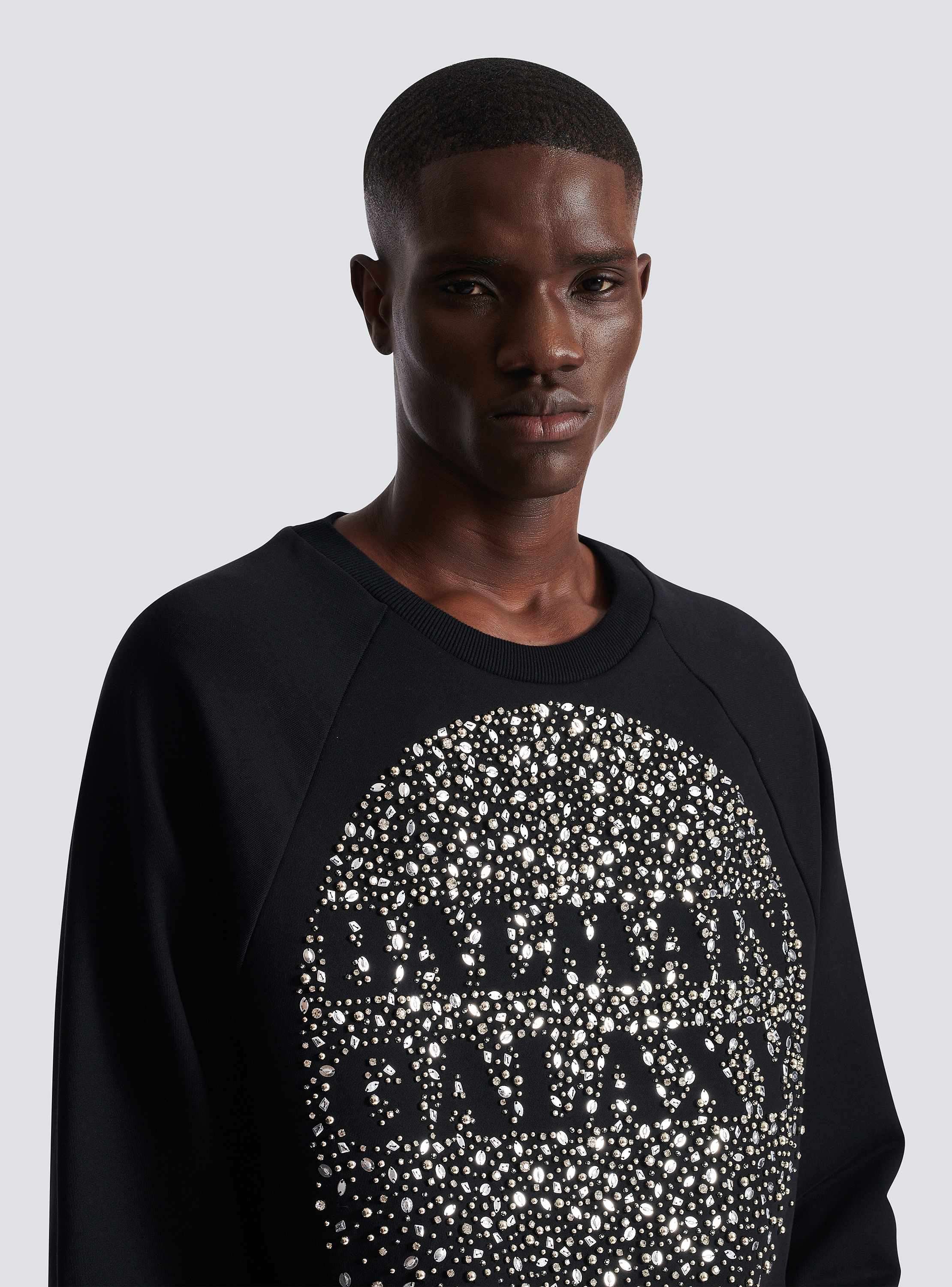 Balmain Galaxy embroidered sweatshirt