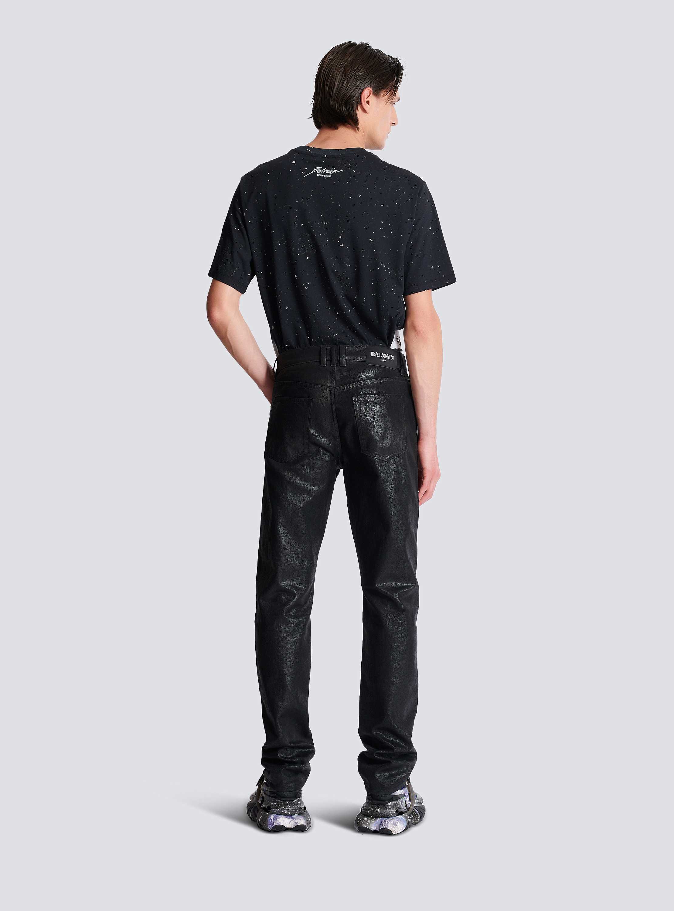 コーティングデニム レギュラージーンズ - Men | BALMAIN コーティングデニム レギュラージーンズ - Men | BALMAIN