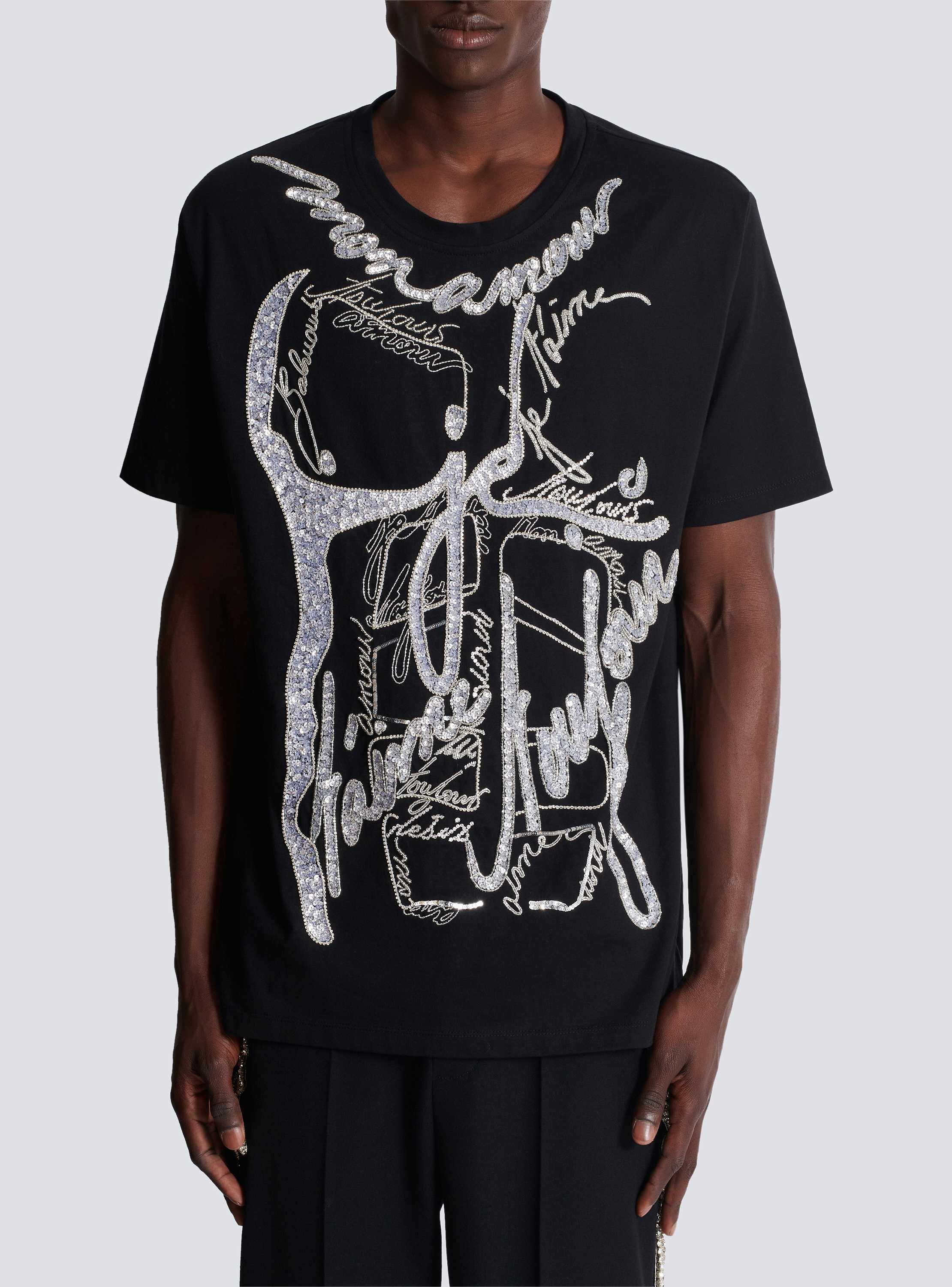 T-shirt with torso and 