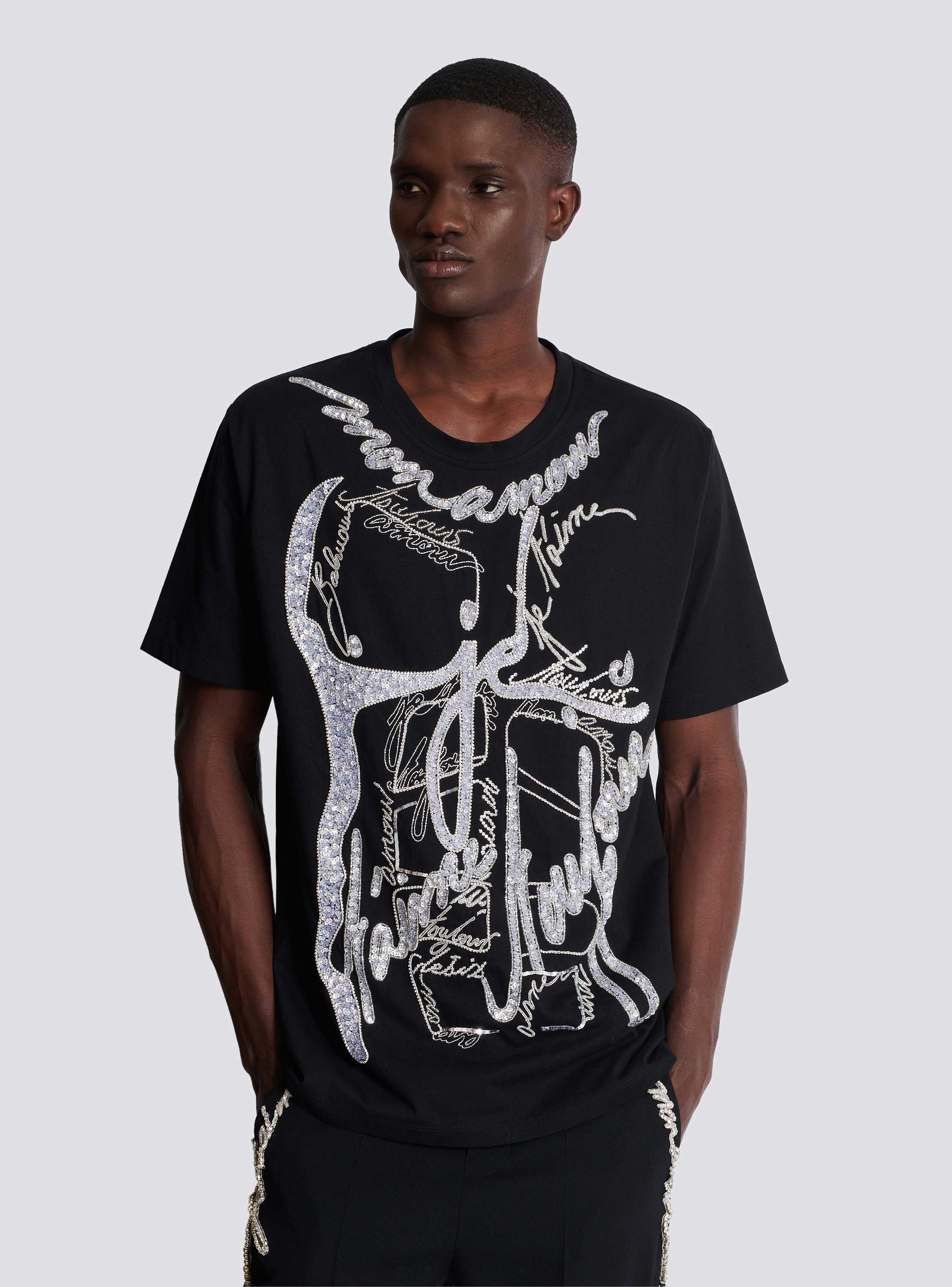 T-shirt with torso and 