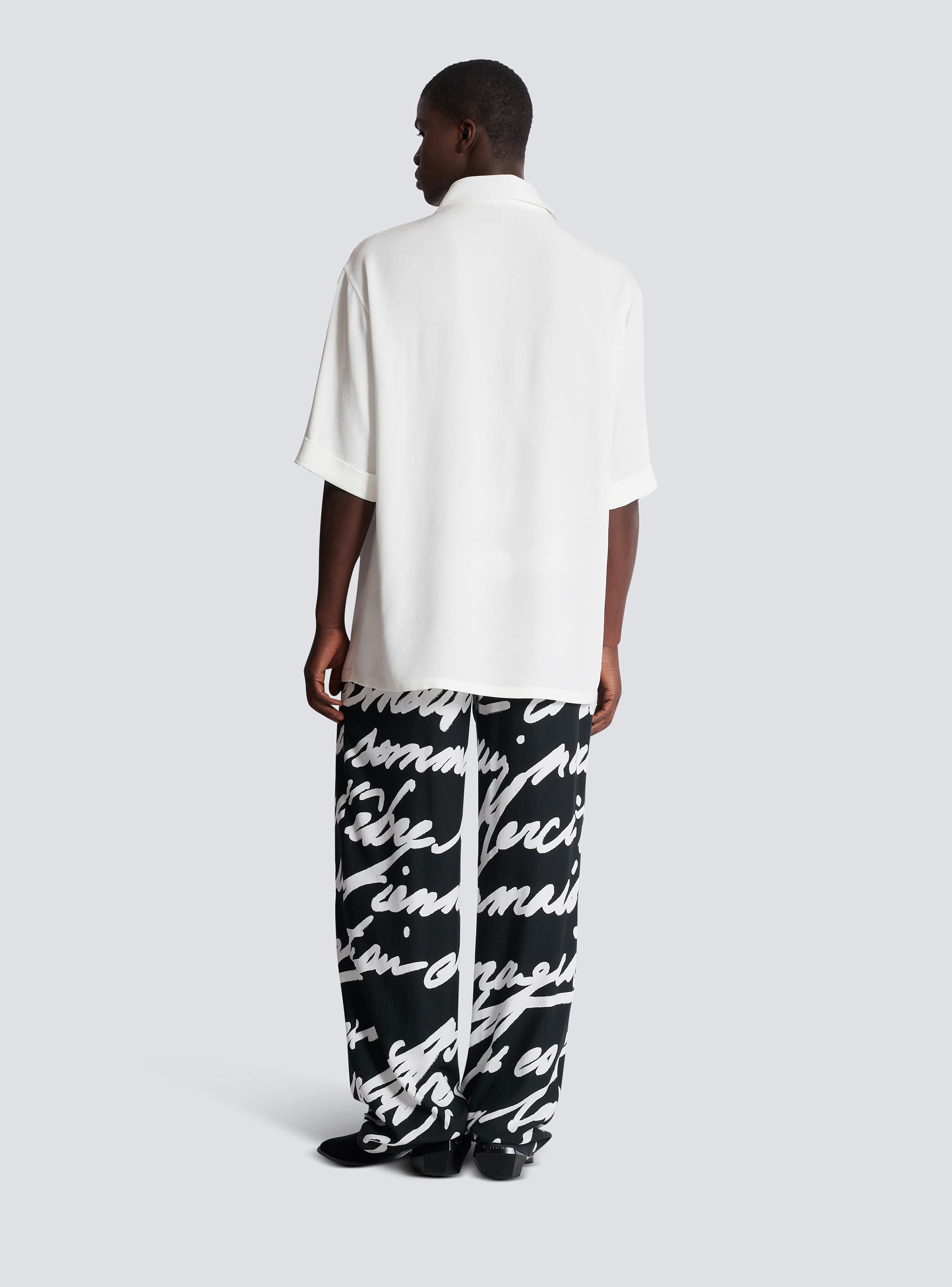 Collared T-shirt with 