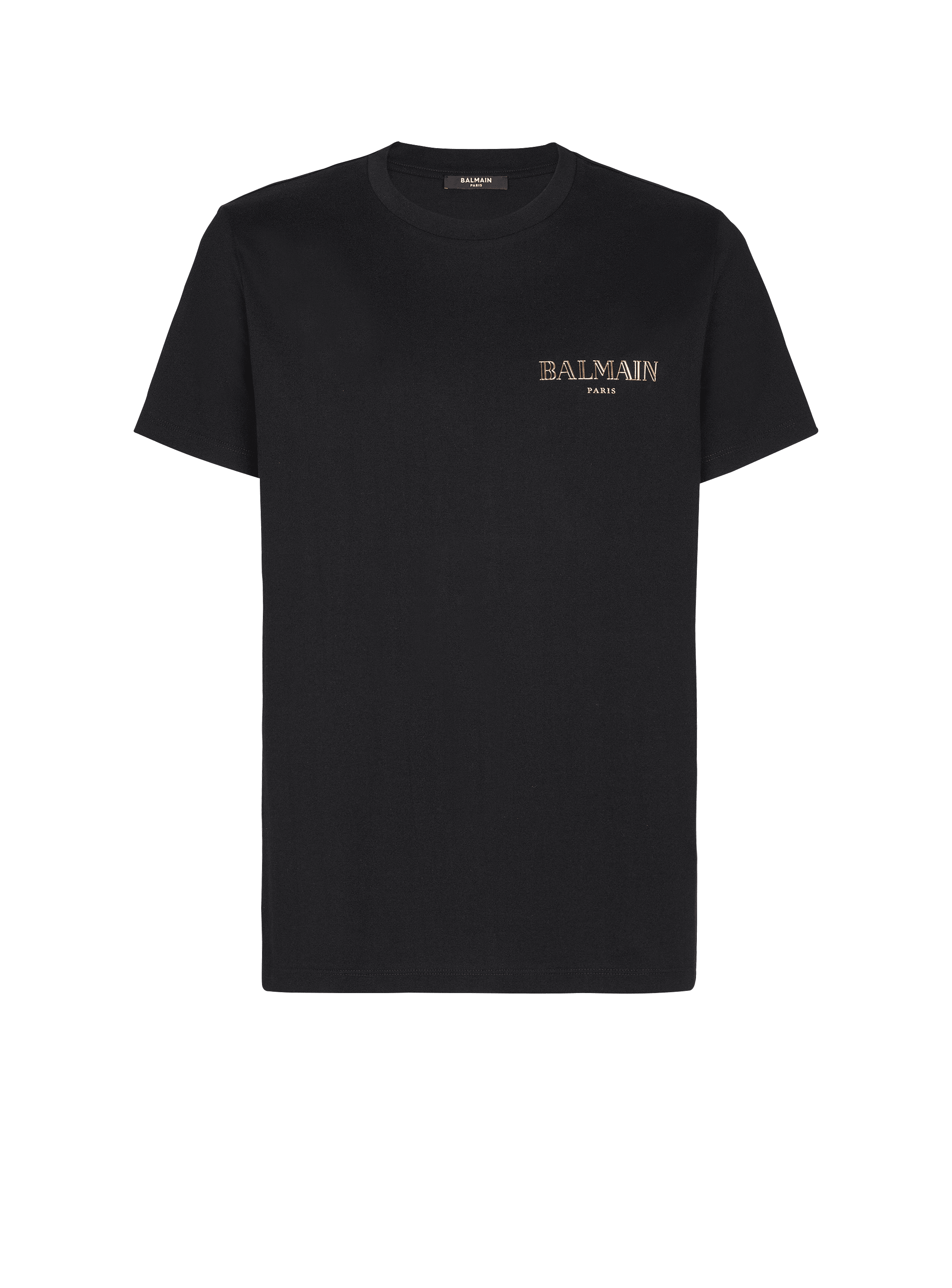 T-shirt with vintage gel Balmain logo