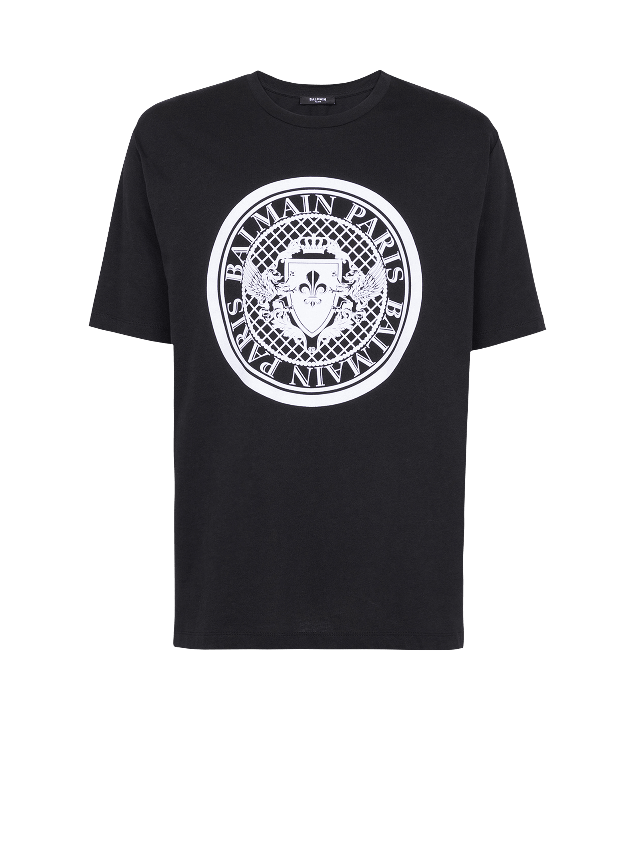 Coin flock t-shirt, regular fit