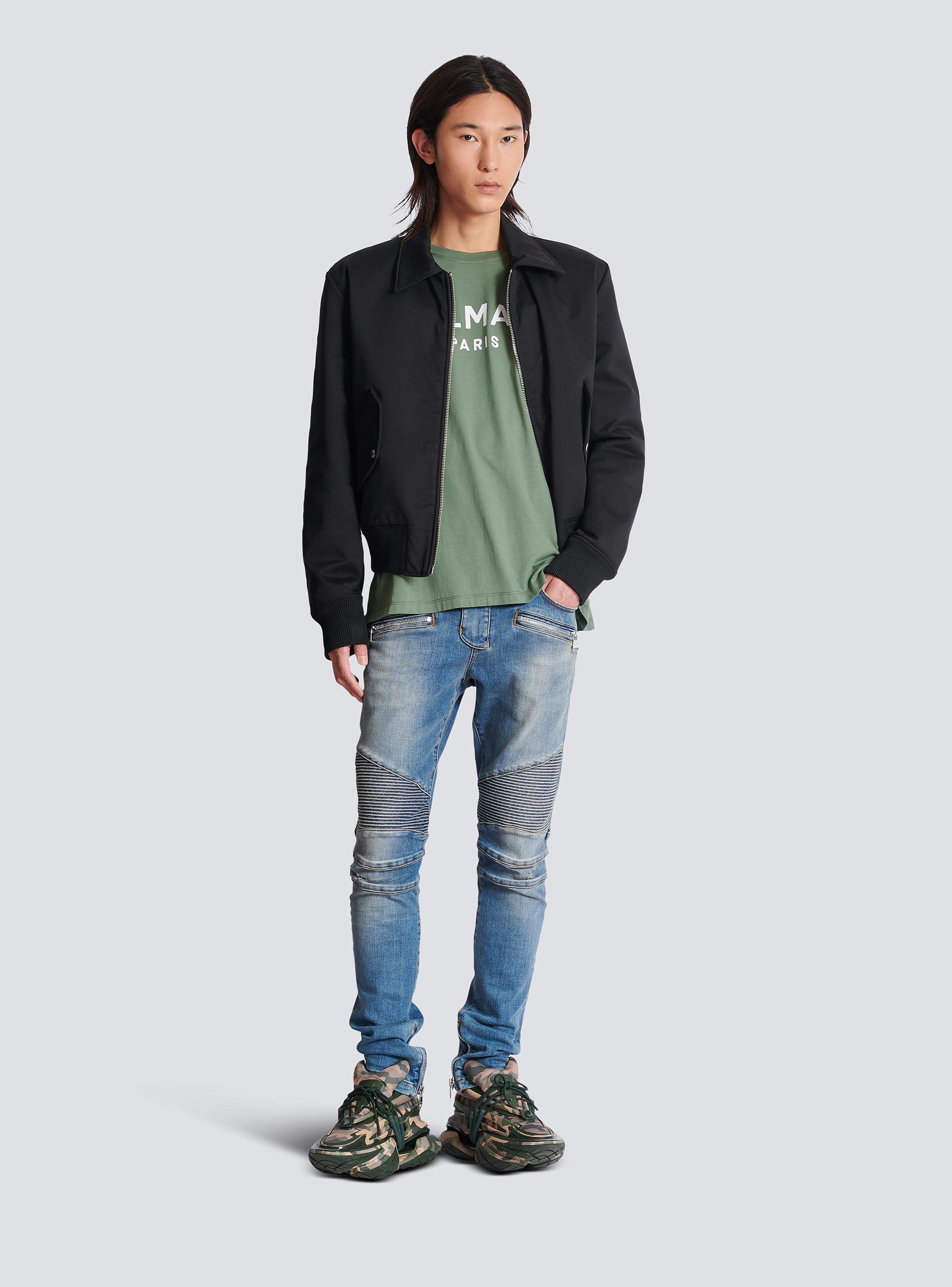 Balmain Paris プリントTシャツ - Men | BALMAIN Balmain Paris プリントTシャツ - Men | BALMAIN