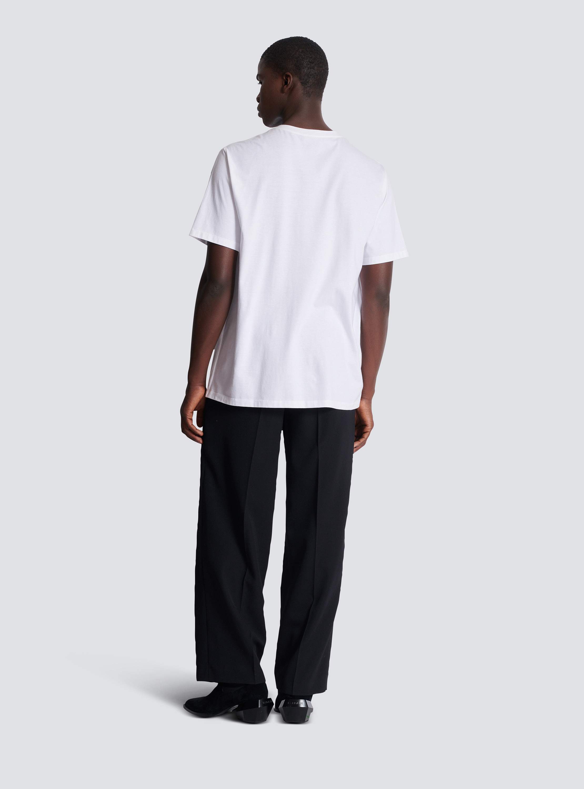 Balmainレター刺繍Tシャツ - Men | BALMAIN