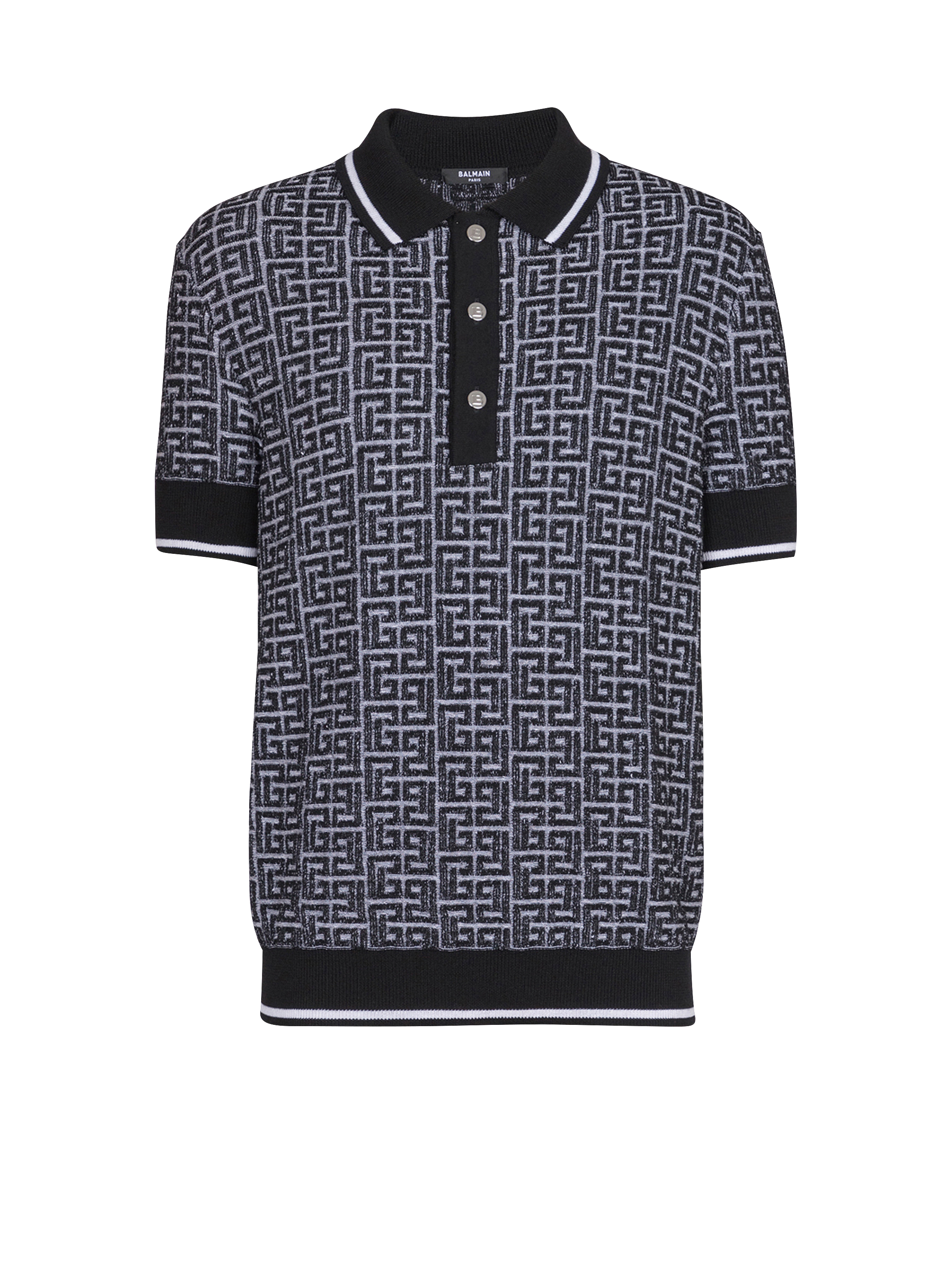 PB Labyrinth knit polo shirt