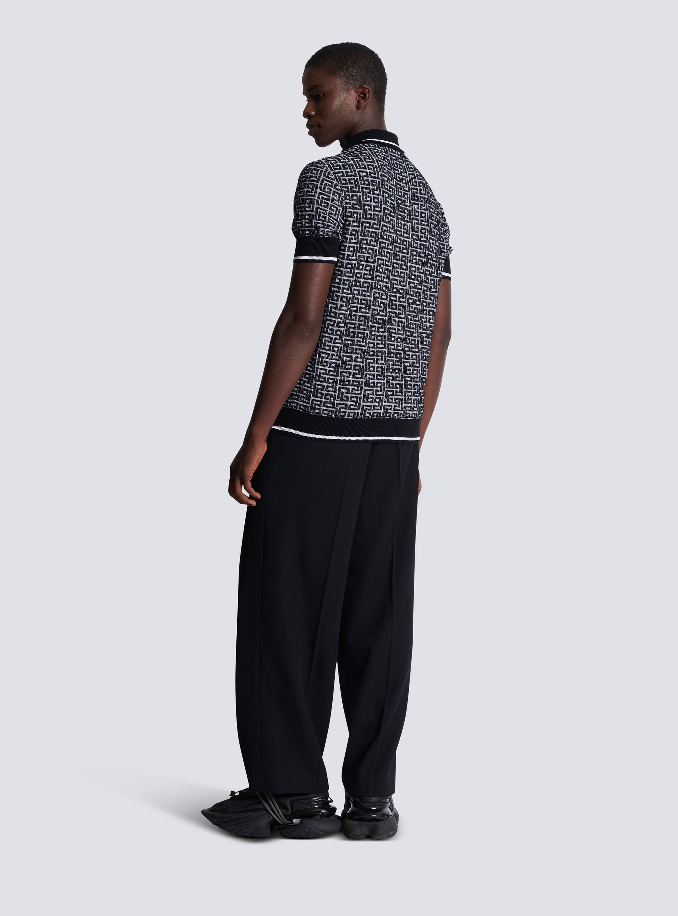 PB Labyrinth knit polo shirt