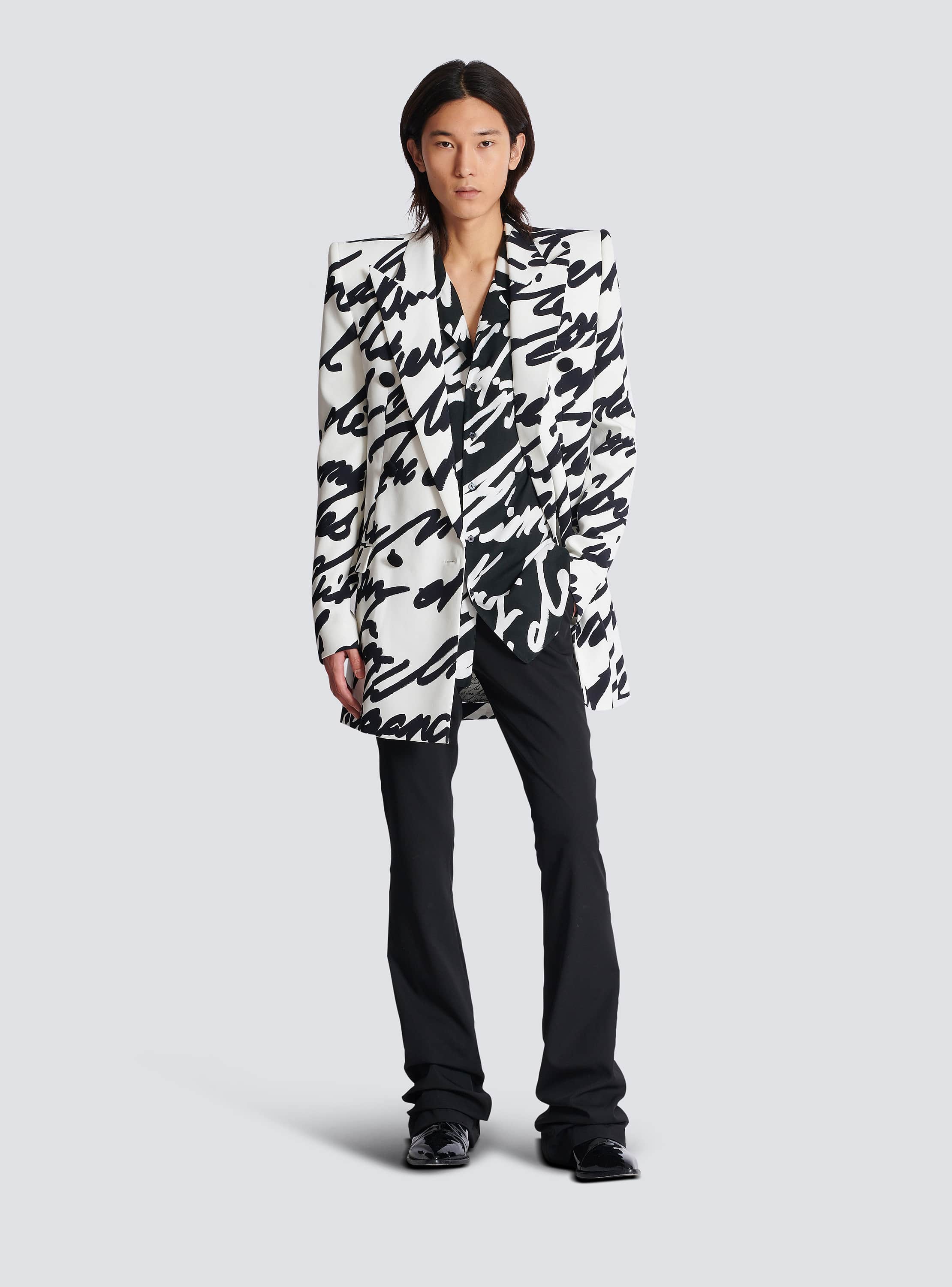 Poplin shirt with embroidered 