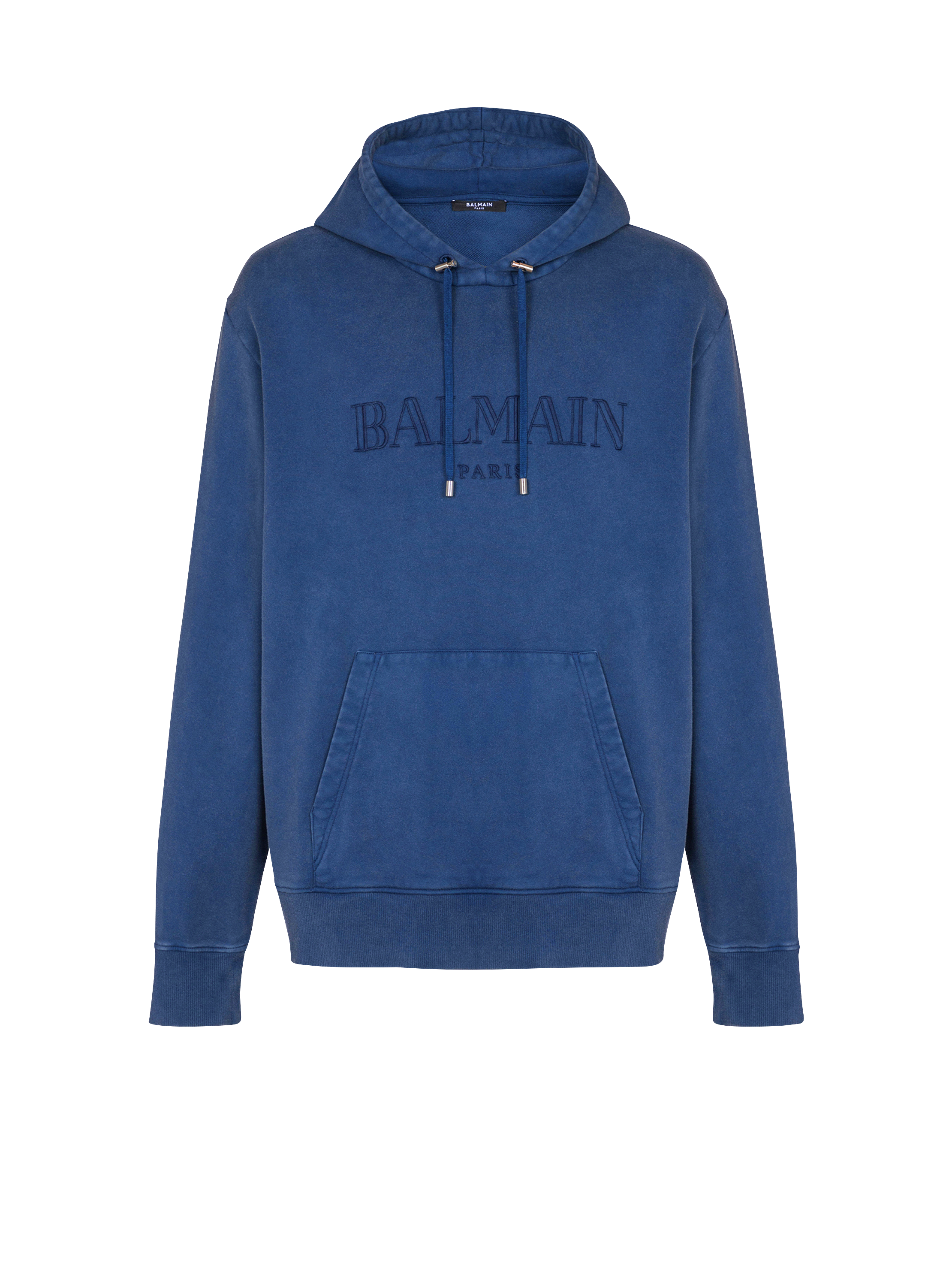 Vintage Balmain embroidered hoodie