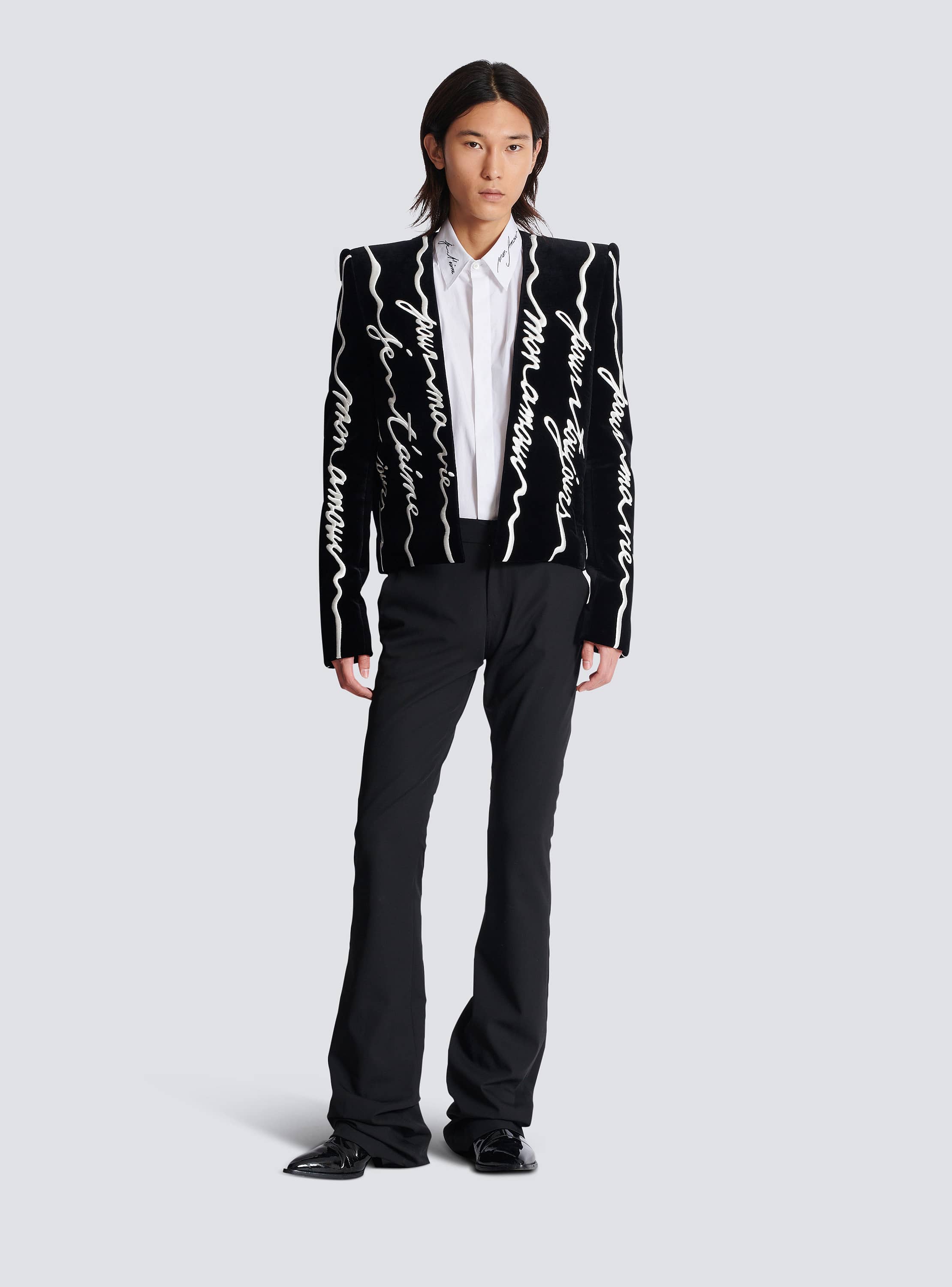 【公式サイト】正規ブランド品通販 velvet Cropped jacket  all-over with ジャケット・アウター