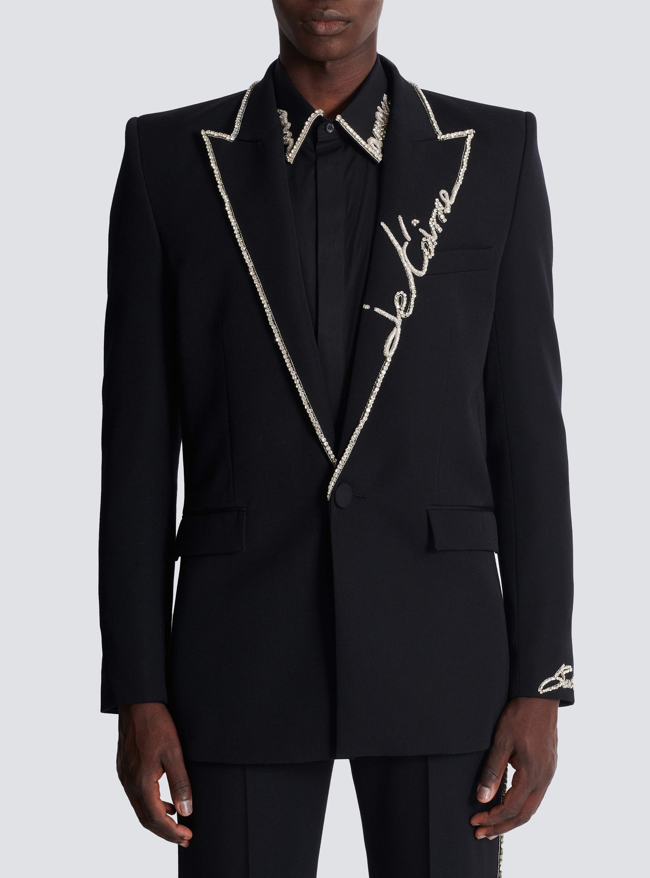 BALMAIN - バルマン コート レザージャケット ラムレザー ダブル