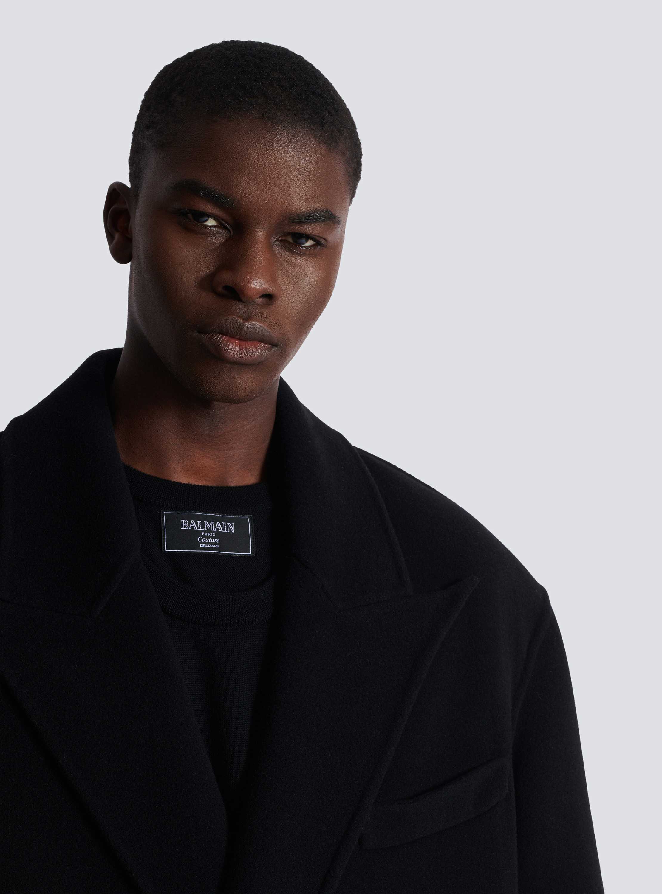 Fold-Over Collar Belt Belt Loops Plain Long Sleeve Coats Fold-Over Collar Belt Belt Loops Plain Long Sleeve Coats