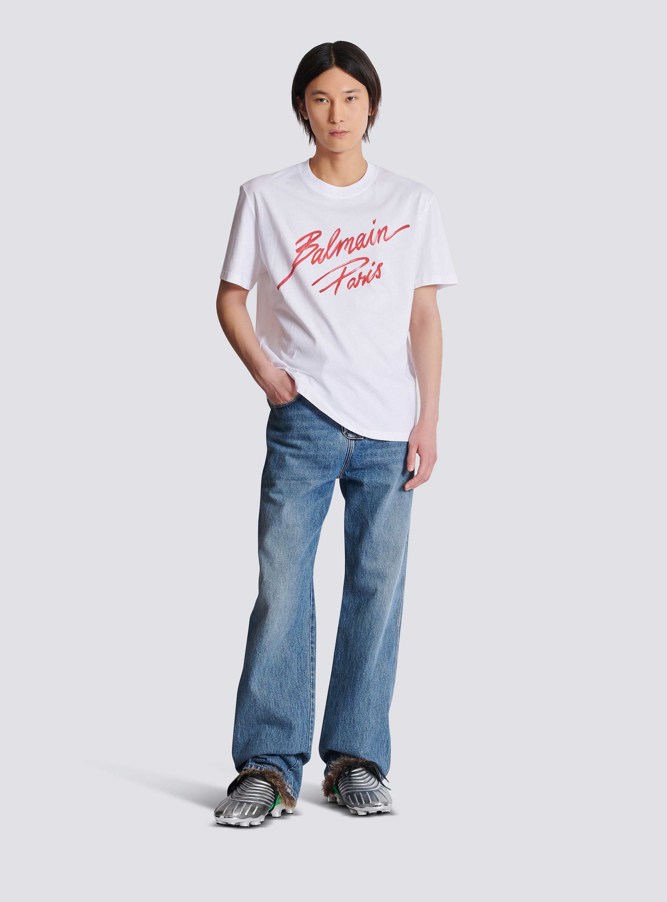 Balmain リップスティック プリント Tシャツ - Men | BALMAIN