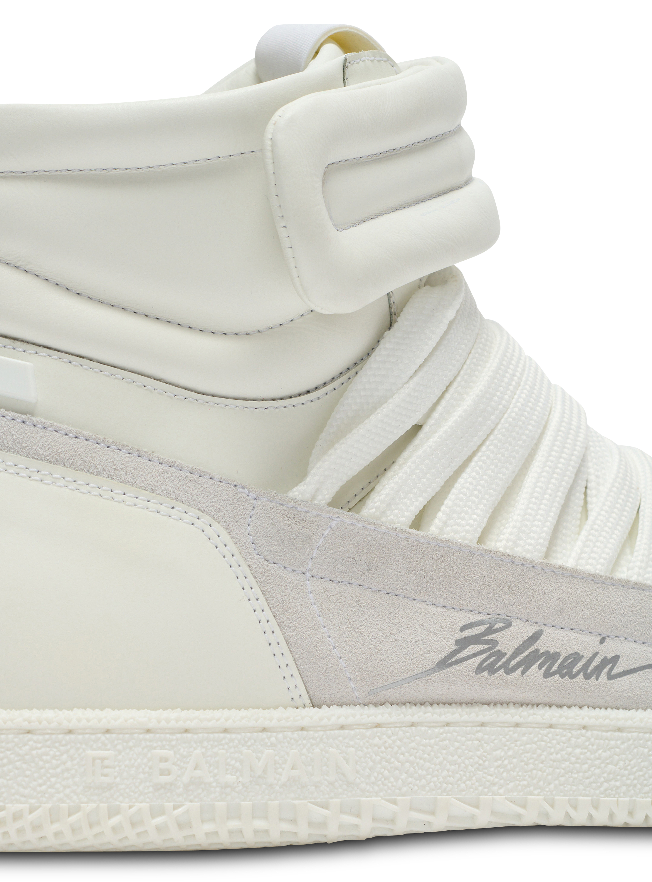 スニーカー BALMAIN Swan sneakers - Balmain - Leather - Beige Swan | BALMAIN