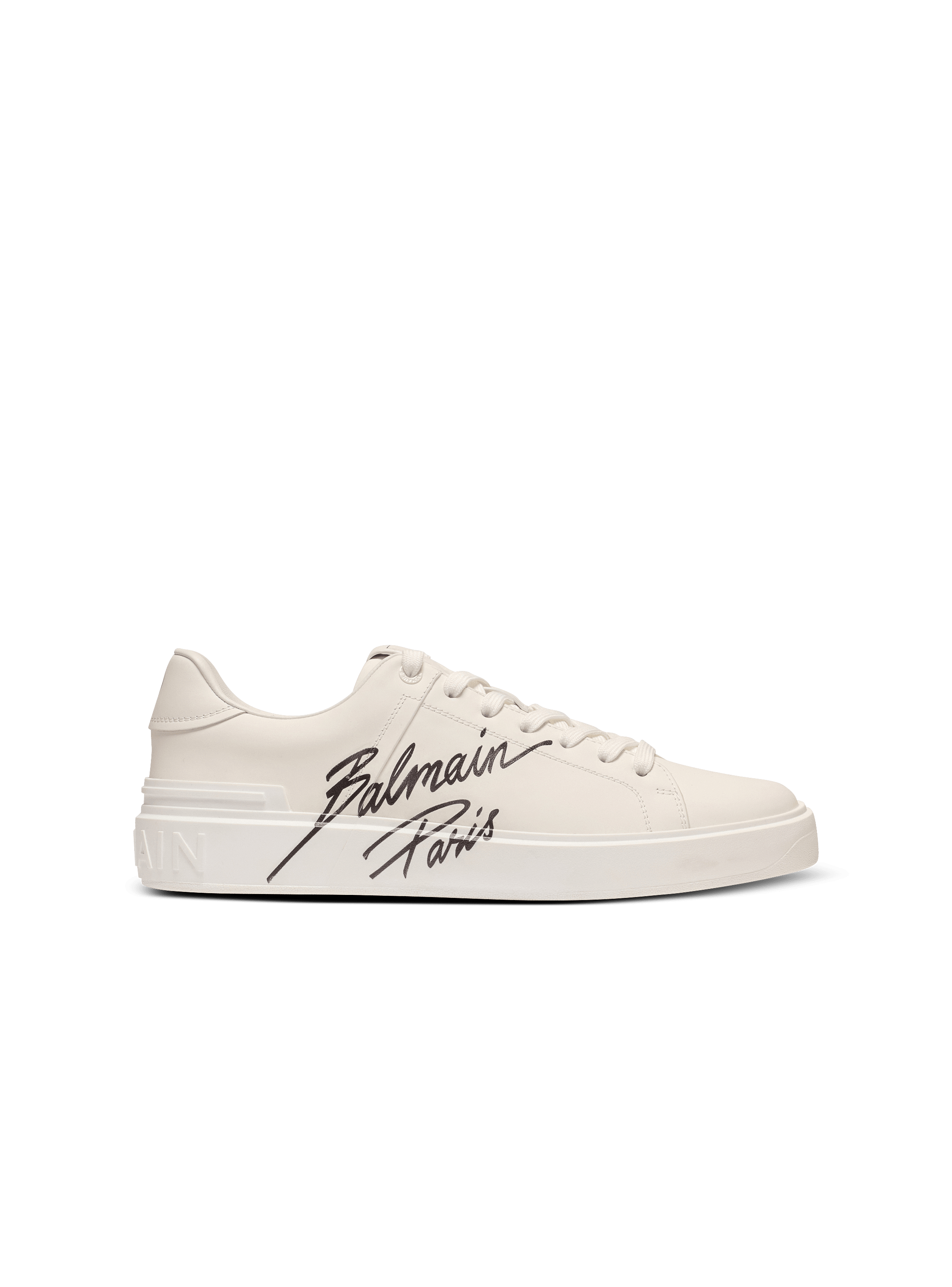 B-Court trainers in calfskin