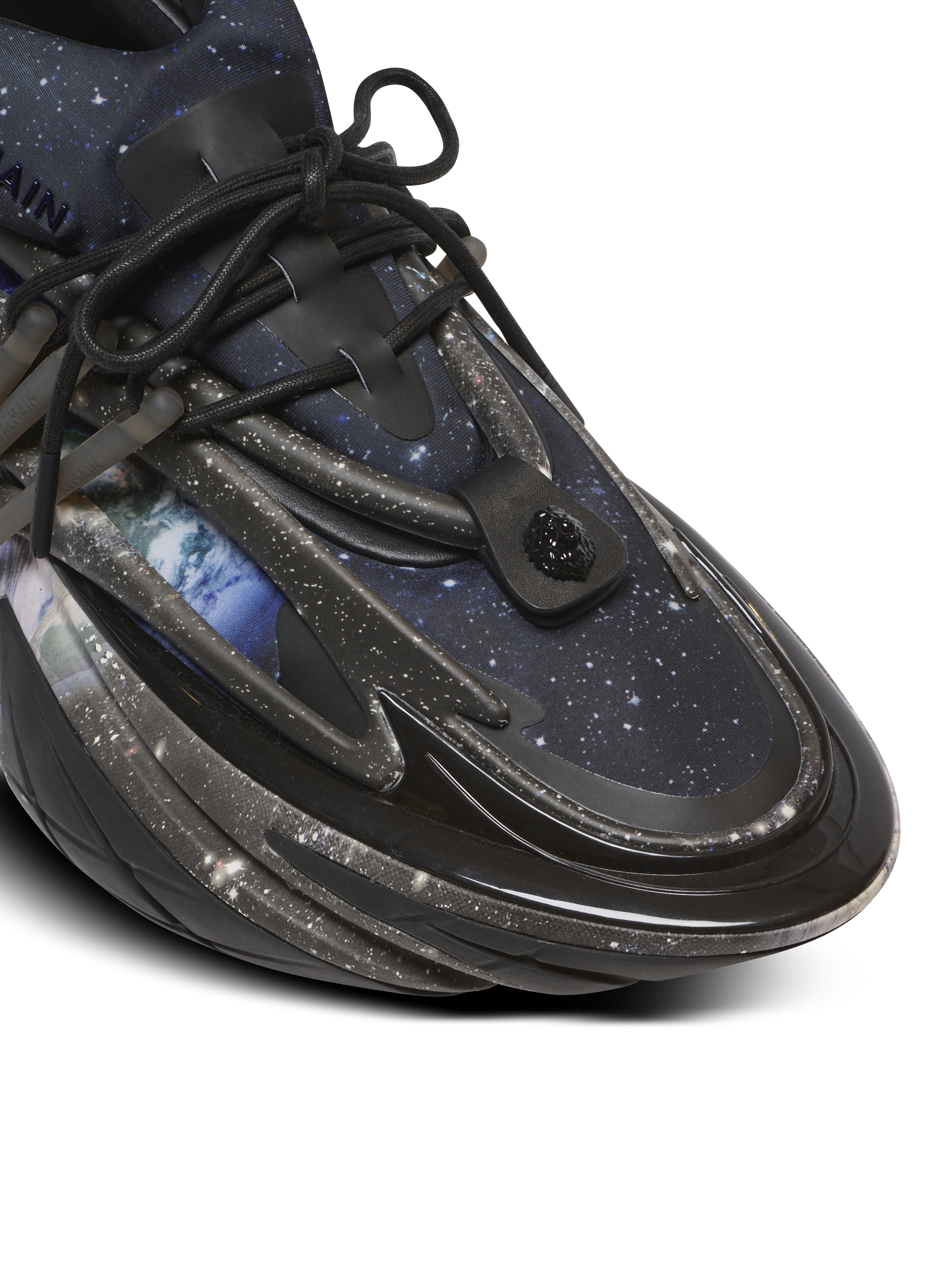Unicorn Low trainers with Earth and Stars print black - Men