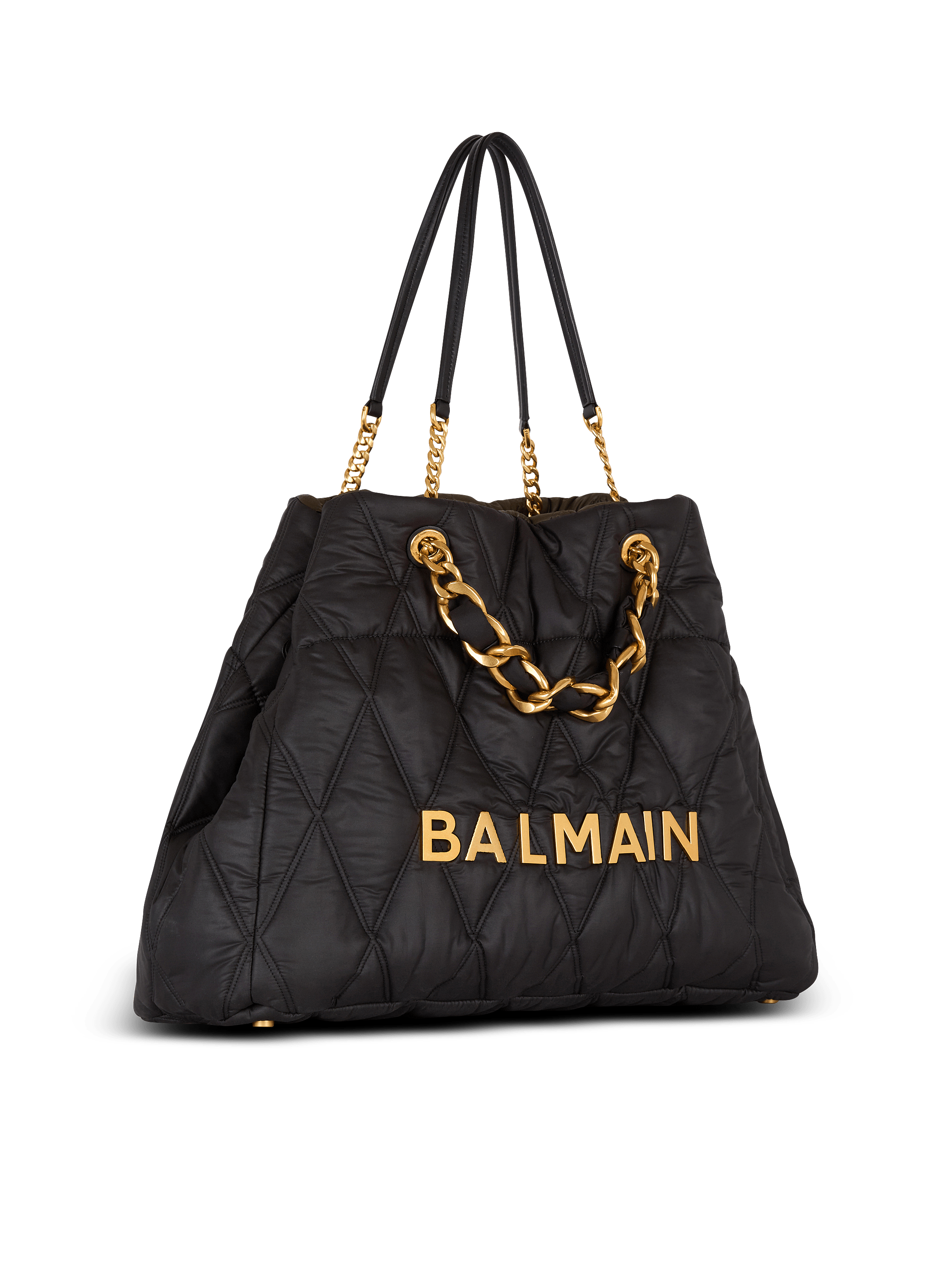 1945 soft cabas XXL-grid quilted nylon