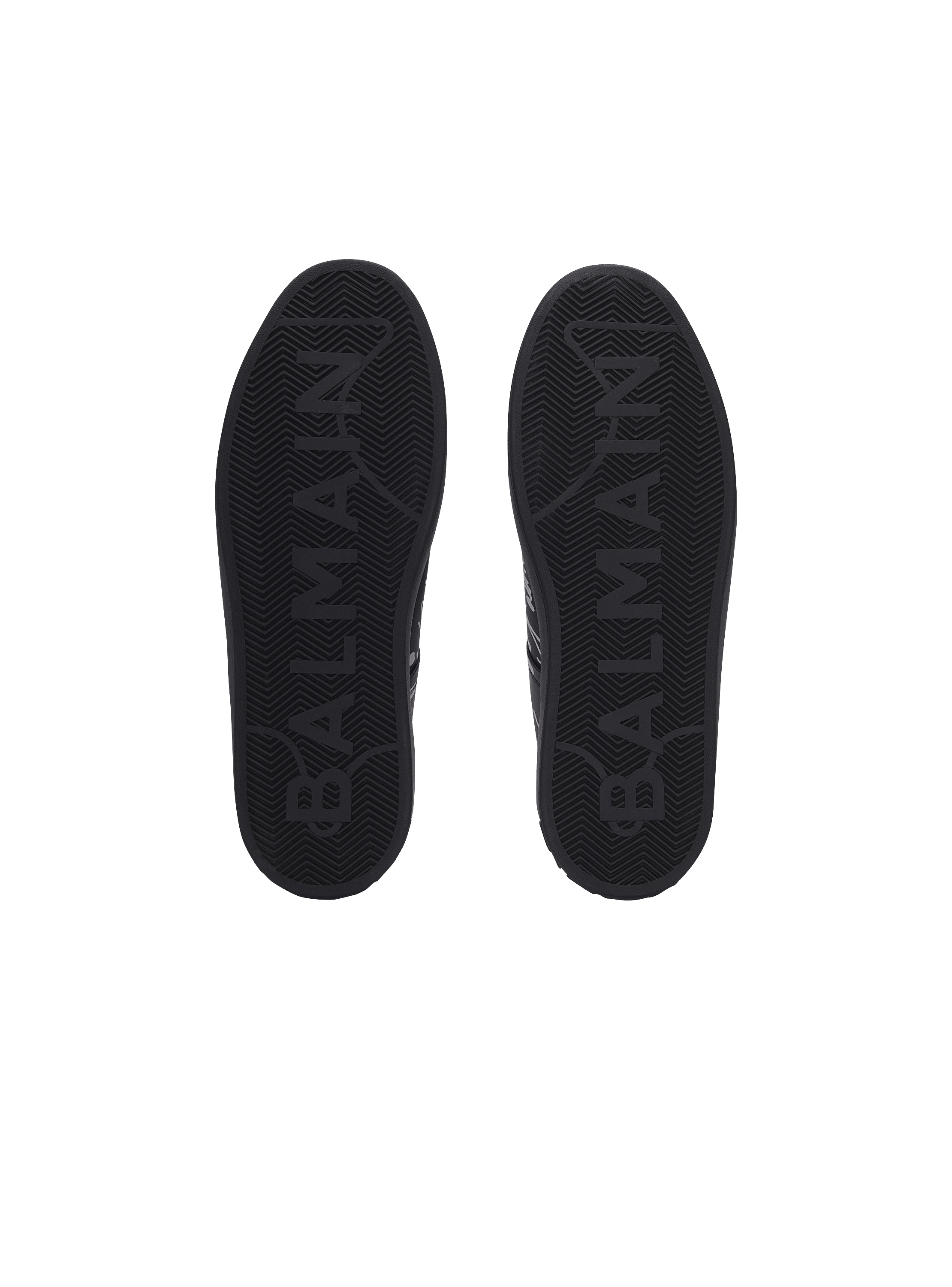 B-Court printed calfskin trainers 