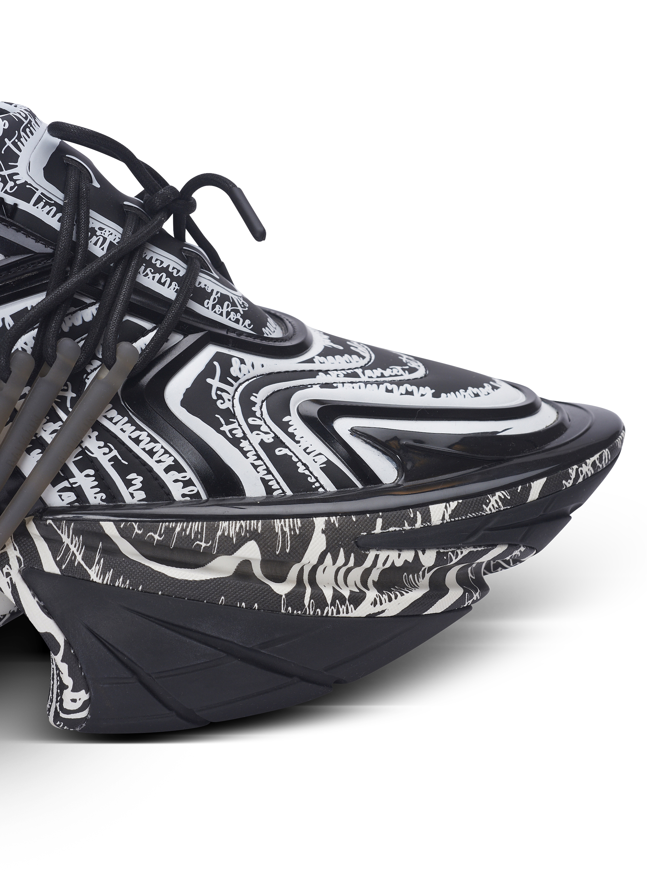 Balmain☆ユニコーン ウェーブ トレーナー Unicorn Wave trainers in neoprene - Men | BALMAIN