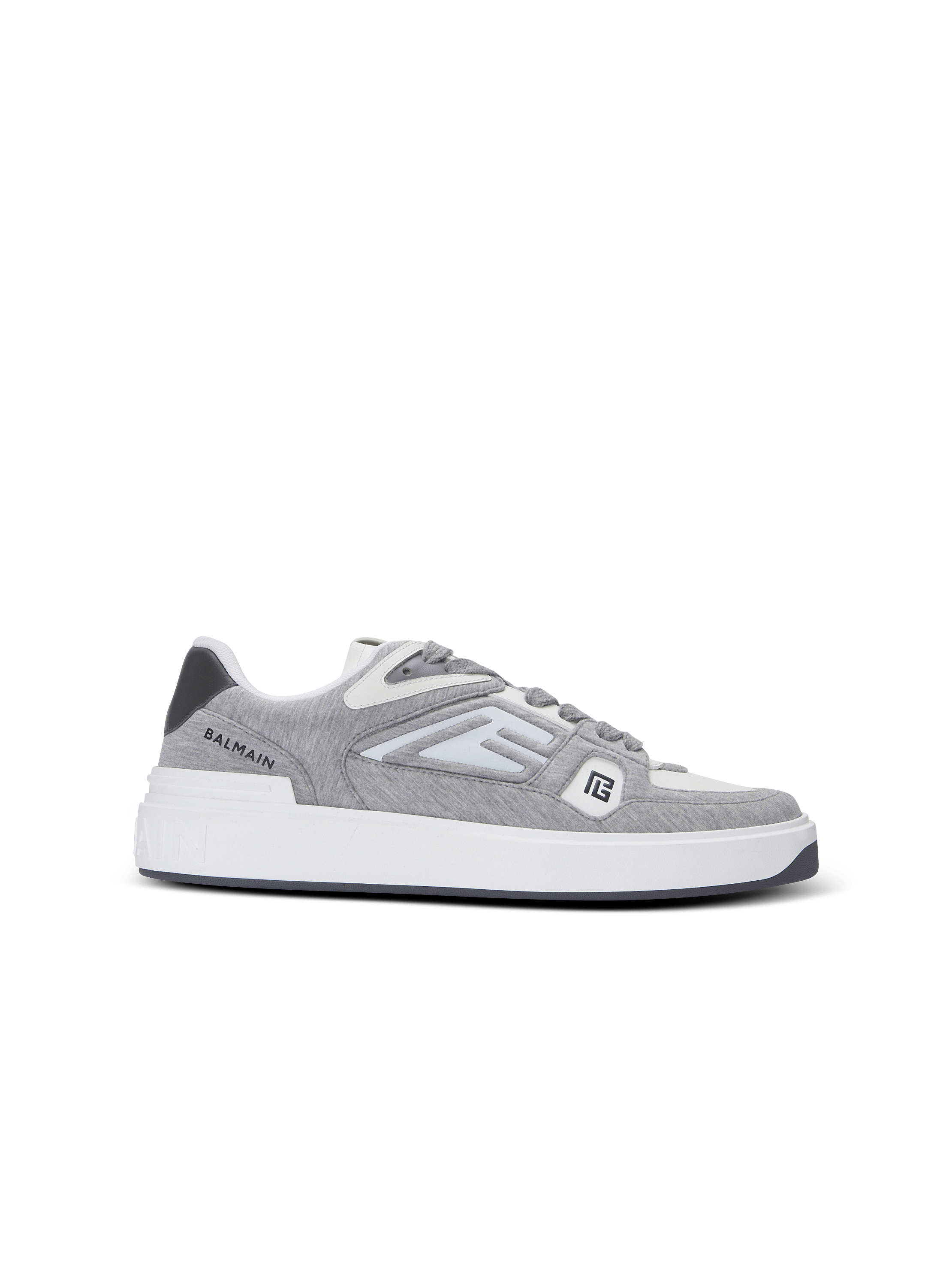 B-Court Skate trainers in fleece and calfskin