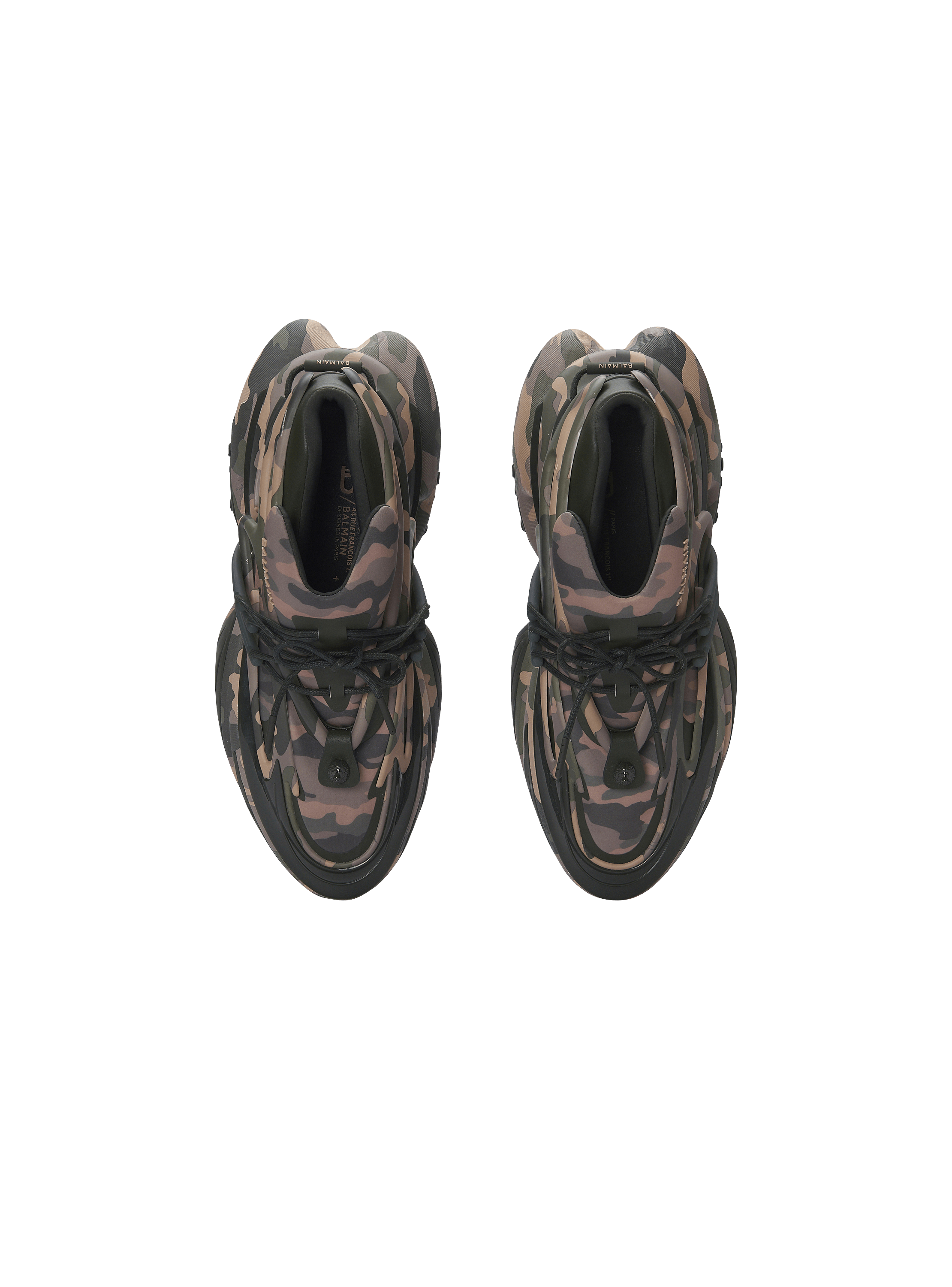 【送料&関税込】Balmain Unicorn Low Camouflage-print Trainer Unicorn Low camouflage-print trainers - Men | BALMAIN